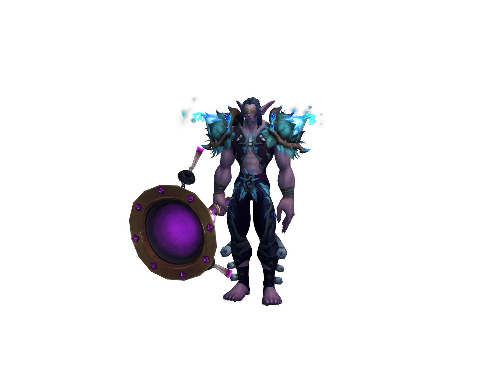 Widowmaiker 3D character render