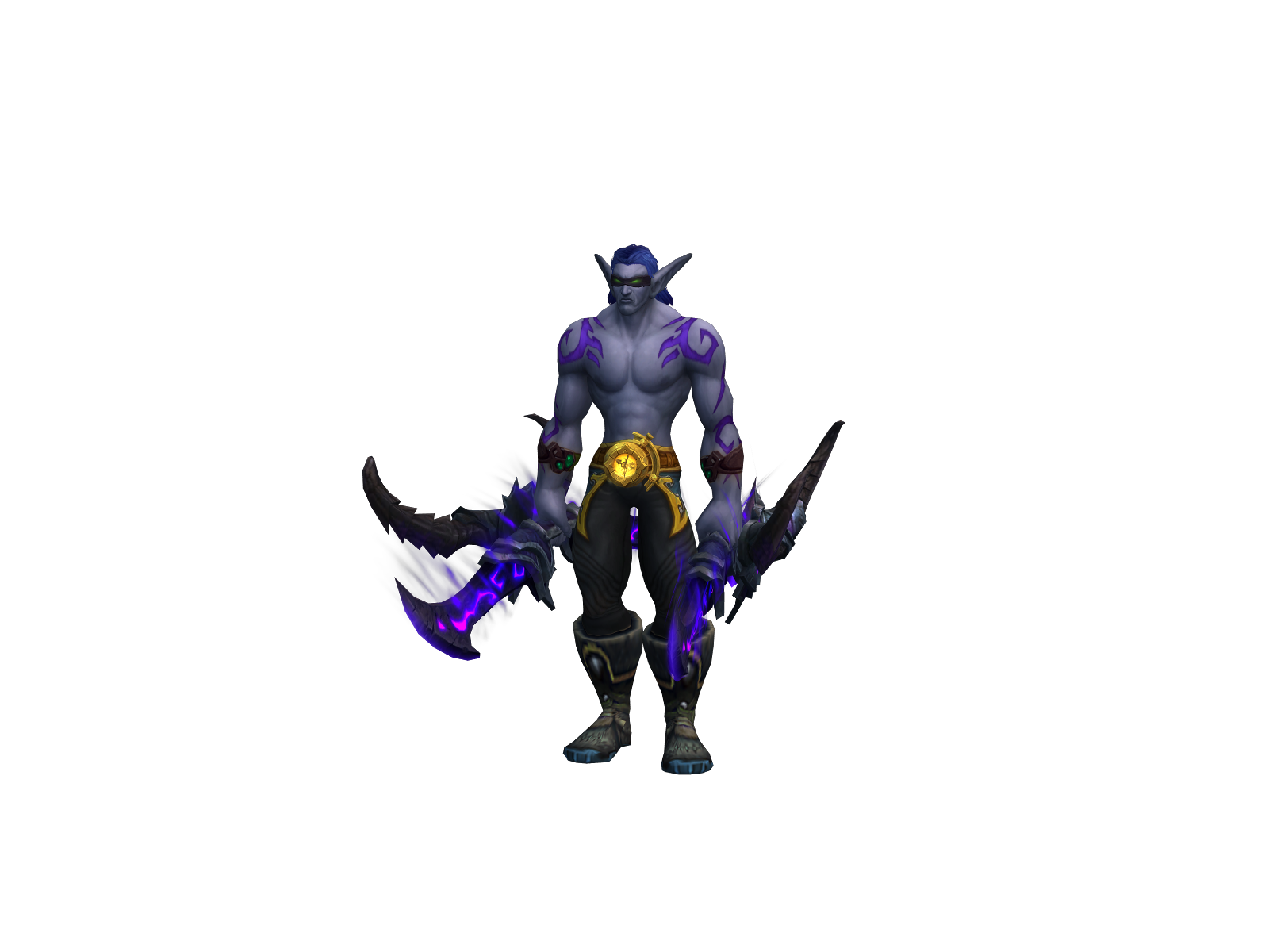 Iyren 3D character render