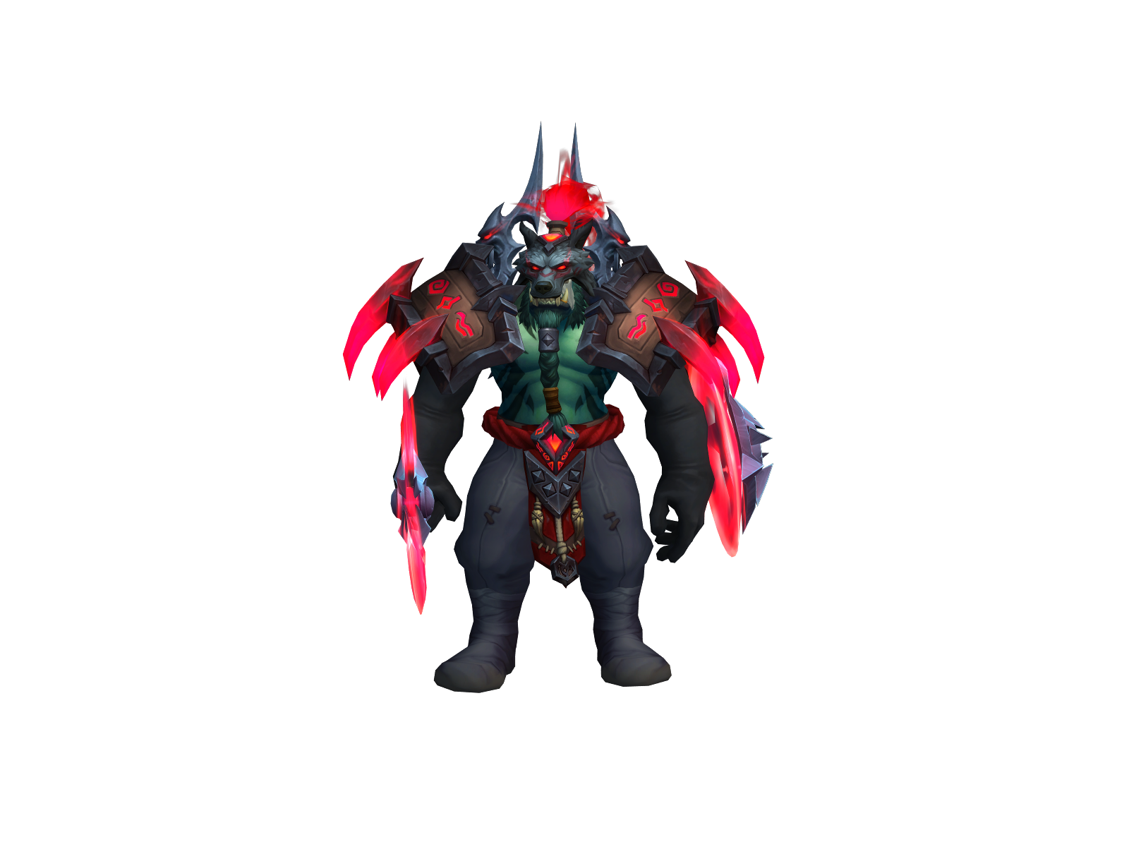 Totembop 3D character render