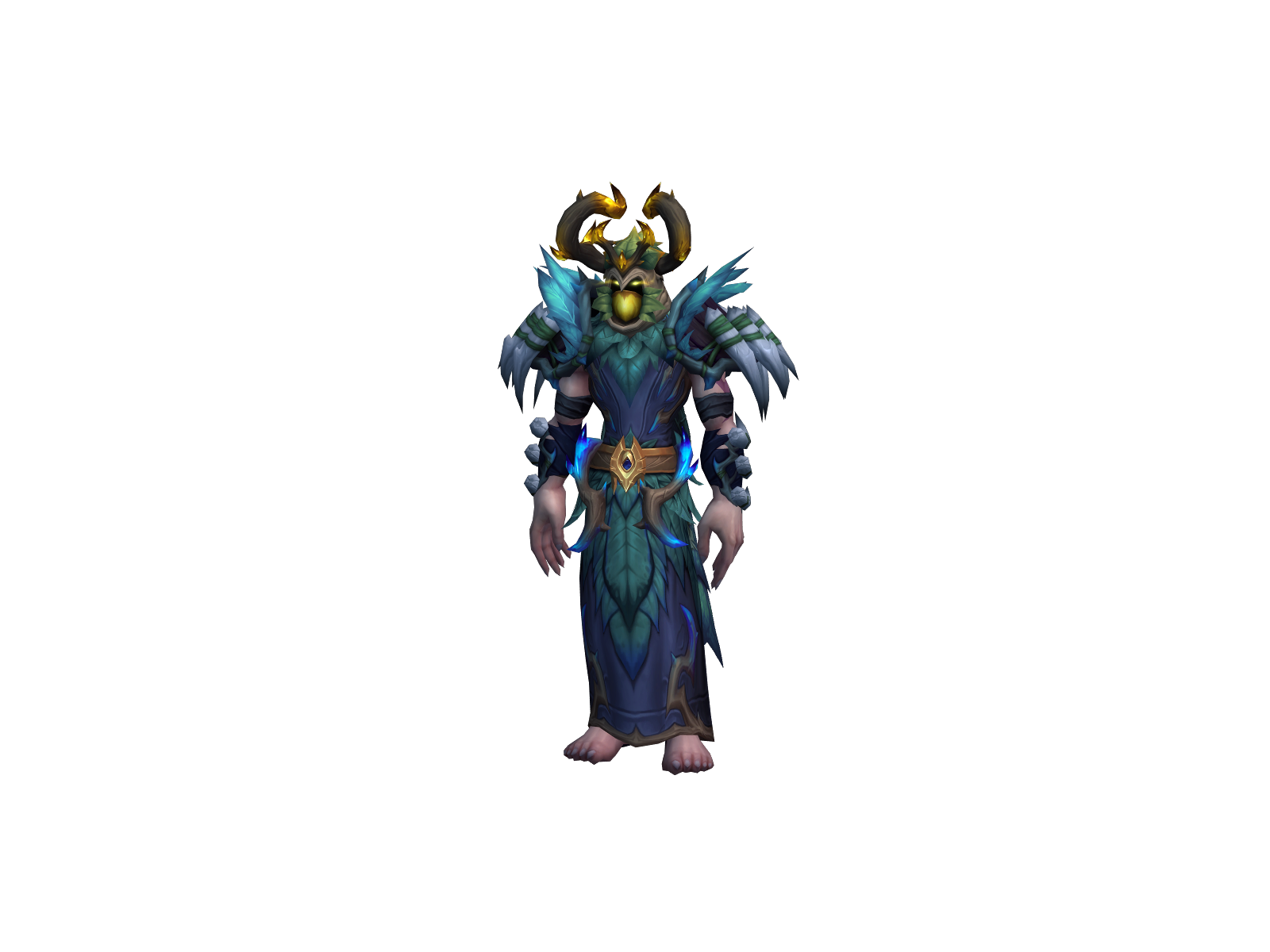 Calakmul 3D character render