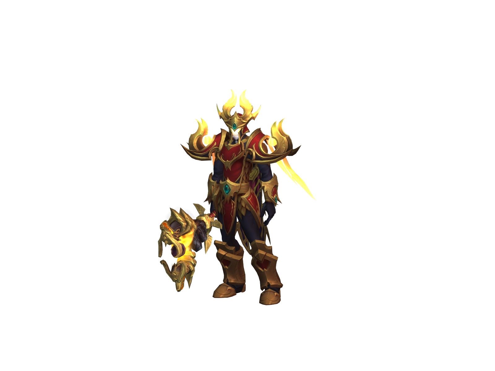 Vesuvious 3D character render