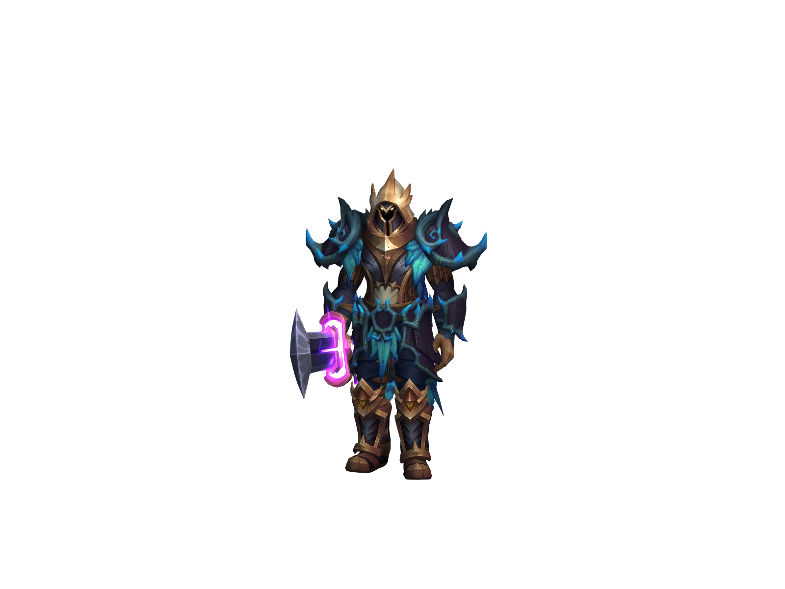 Pallidude 3D character render