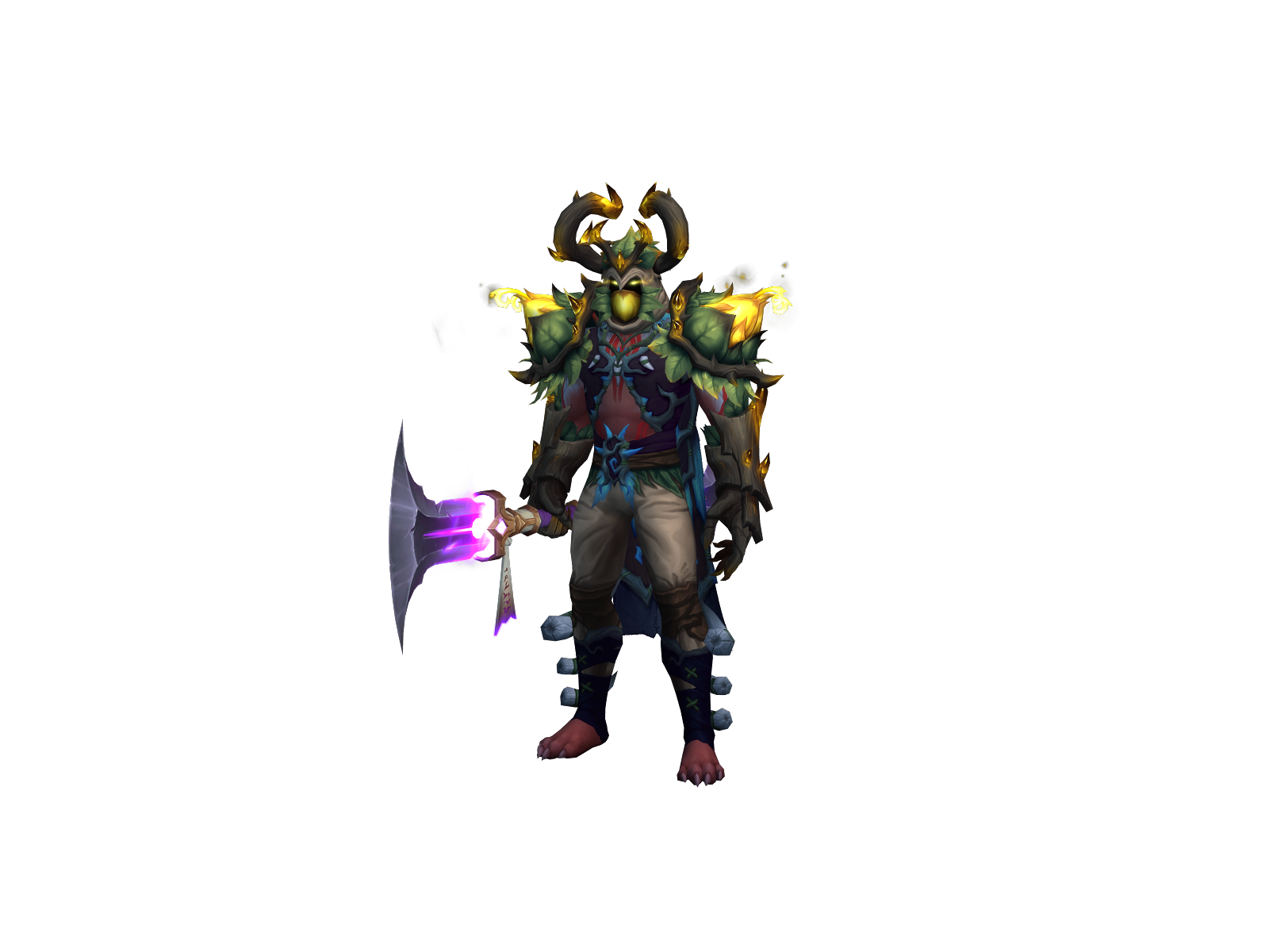 Deerdoe 3D character render