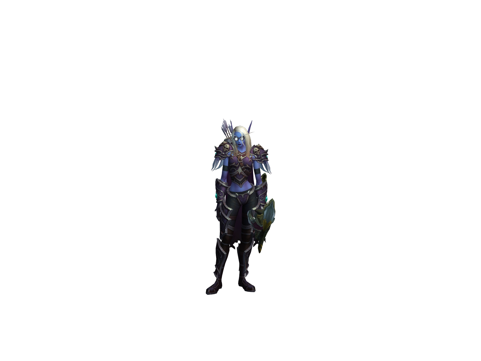 Vylsanas 3D character render