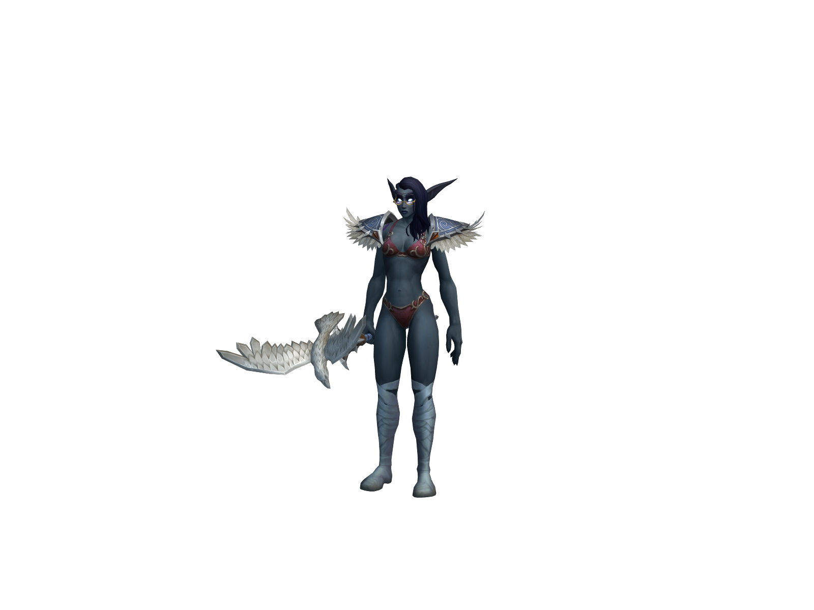 Lunarii 3D character render