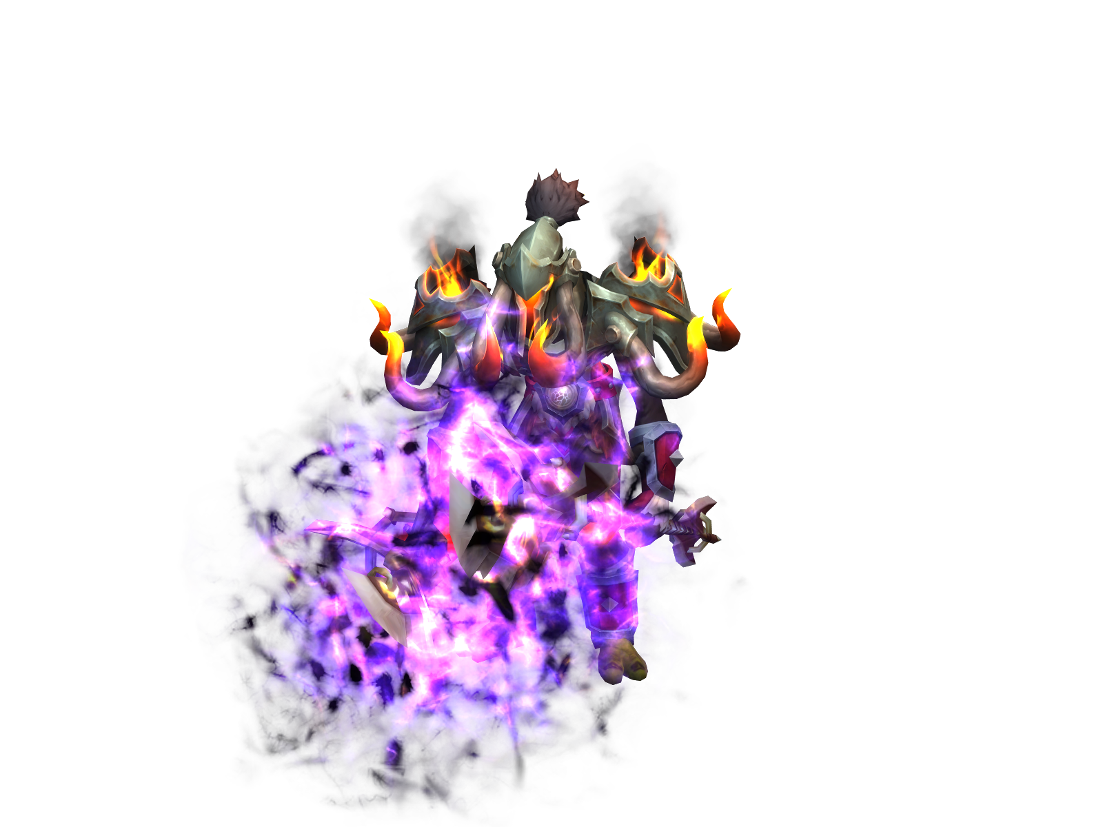 Concalle 3D character render