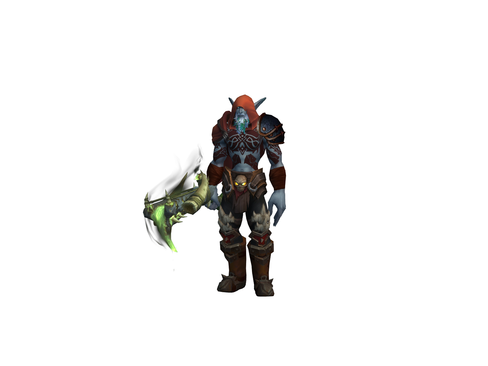 Atrocities 3D character render