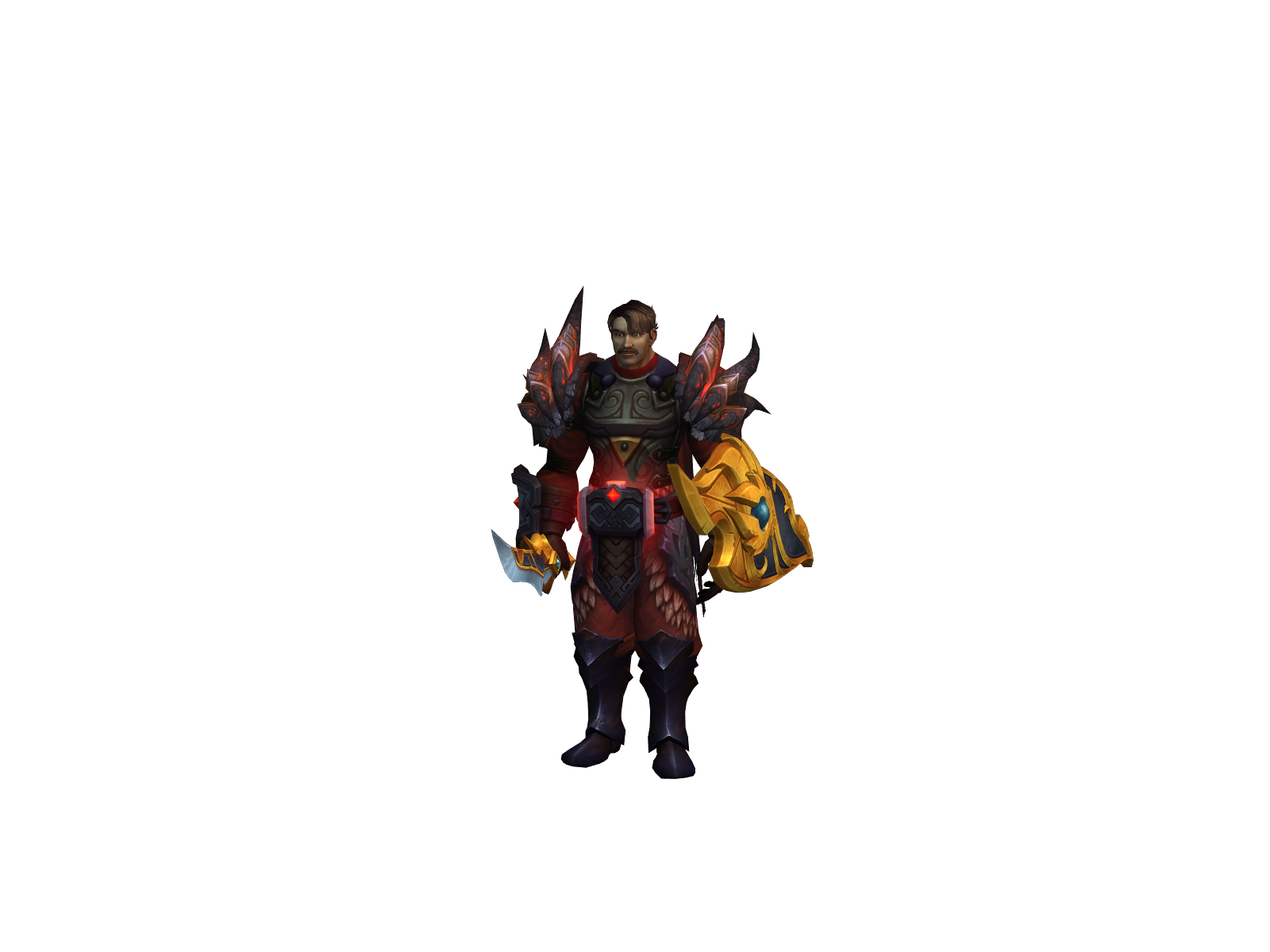 Crookdpinky 3D character render