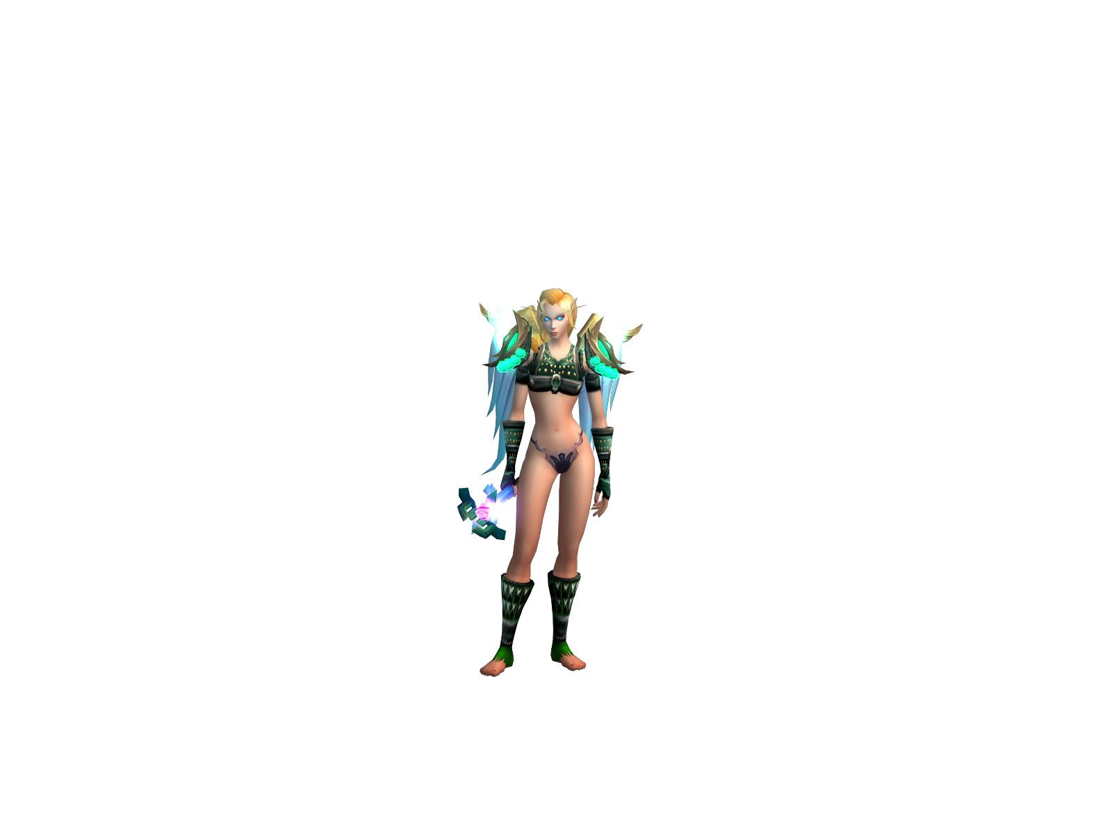 Jessbelle 3D character render