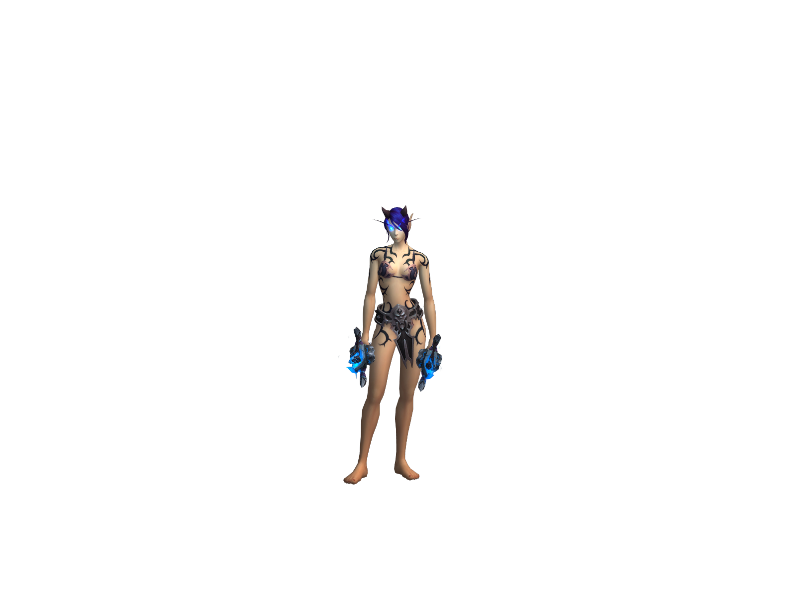 Thekoo 3D character render