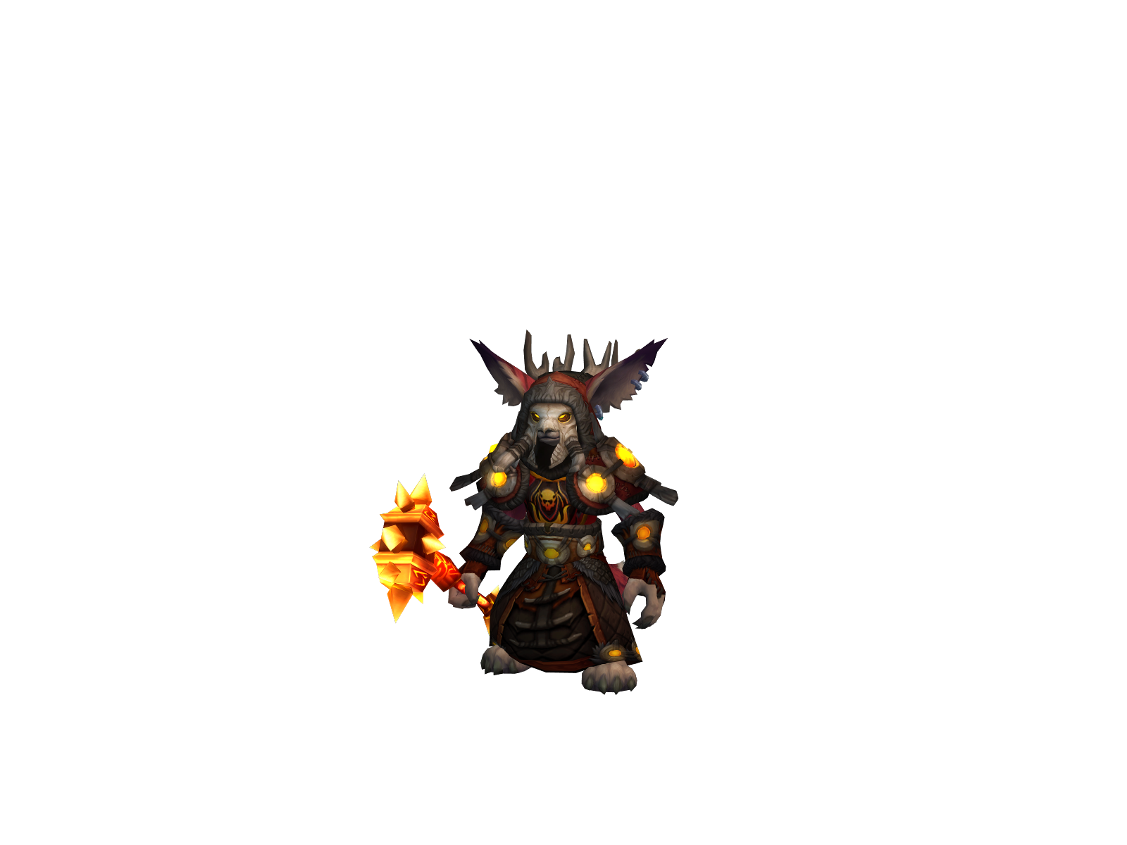 Wargoth 3D character render