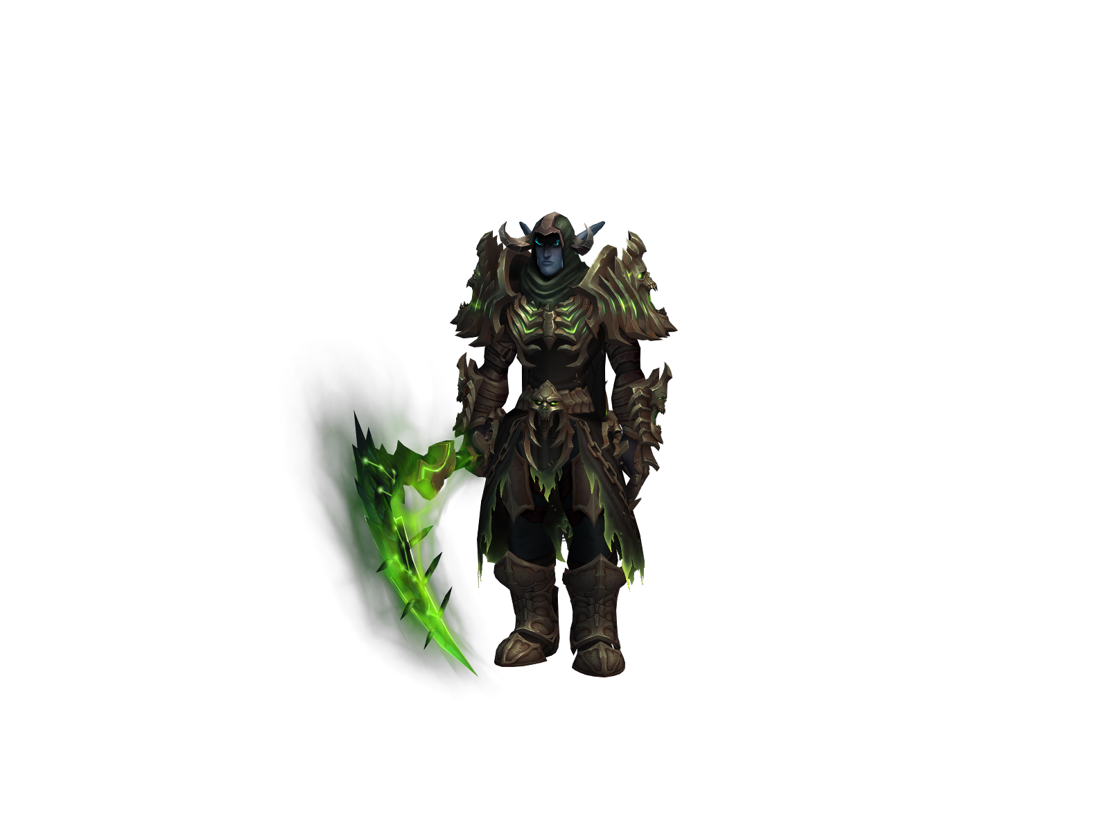 Nergale 3D character render