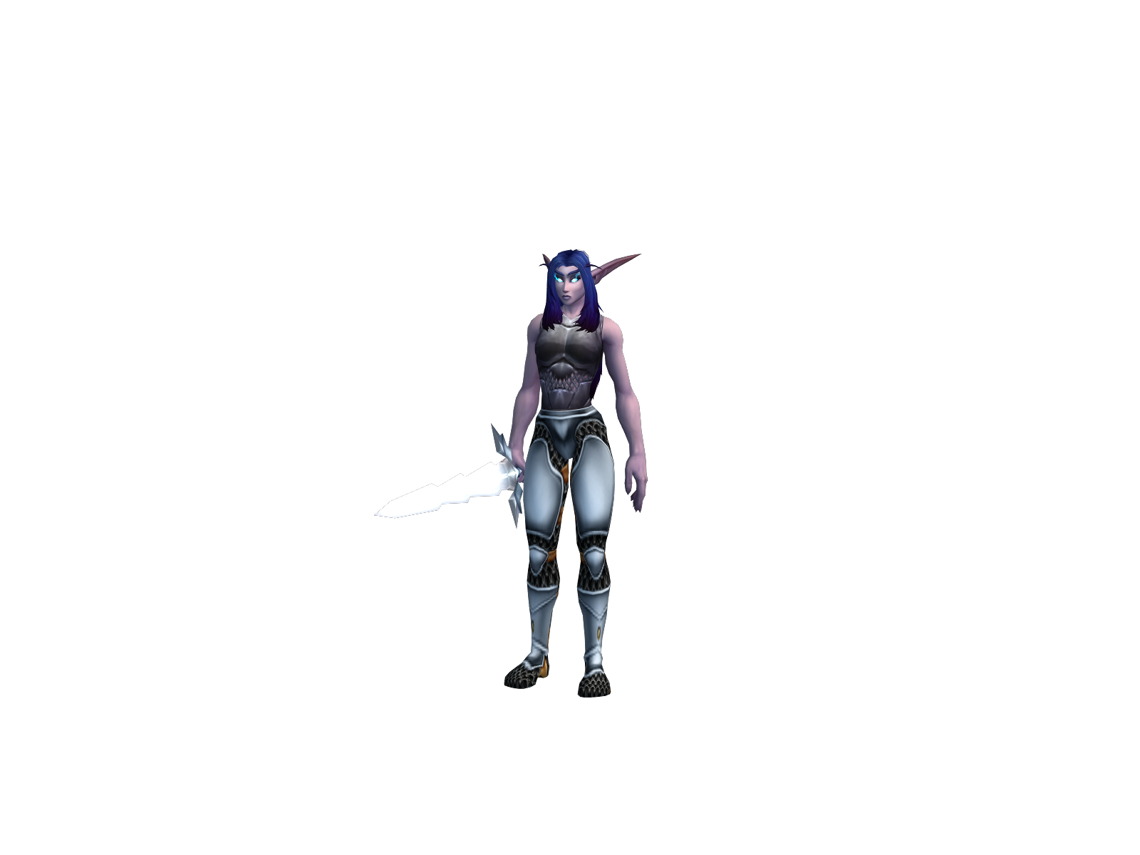Elorelre 3D character render