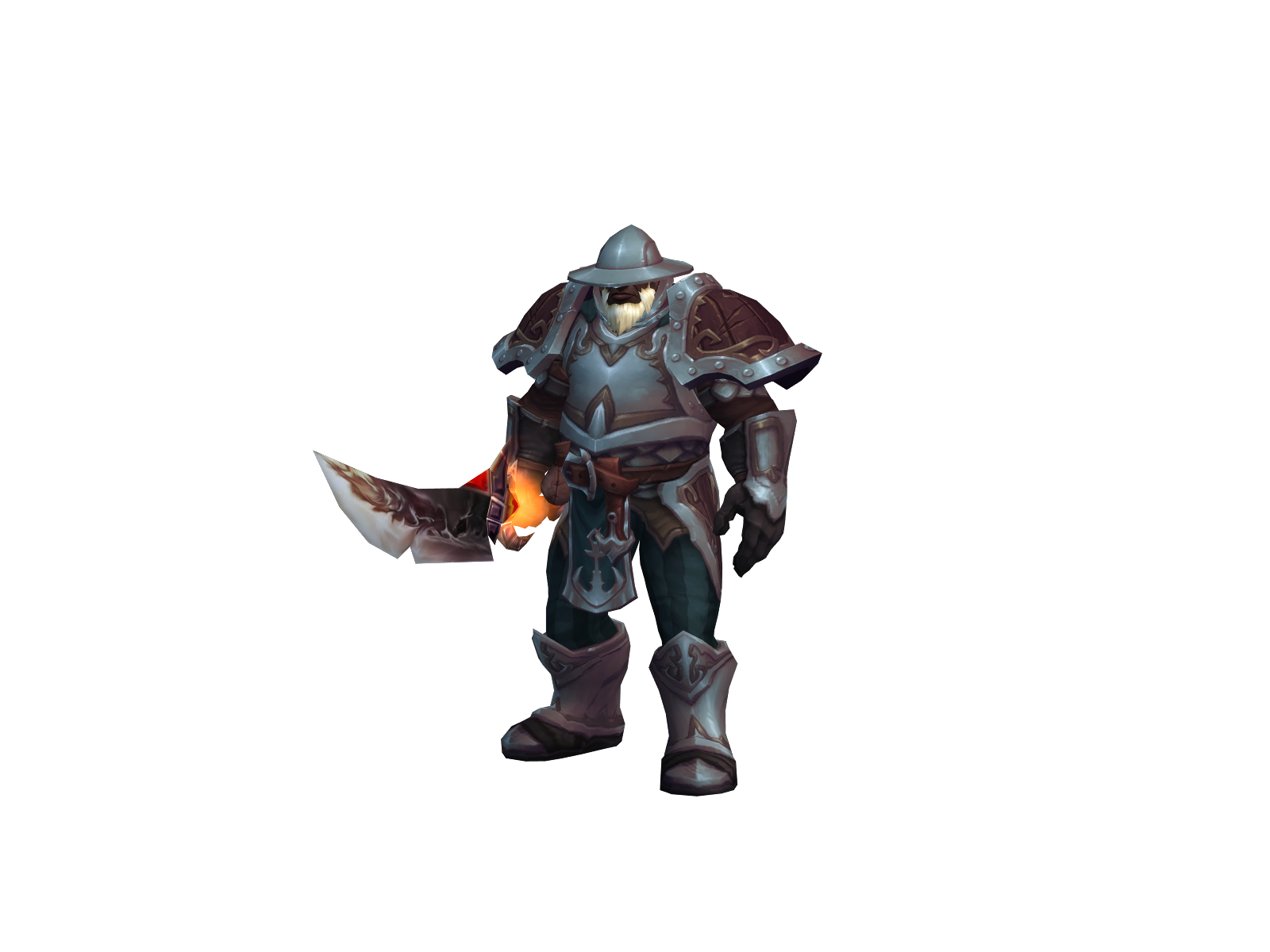 Deathfective 3D character render