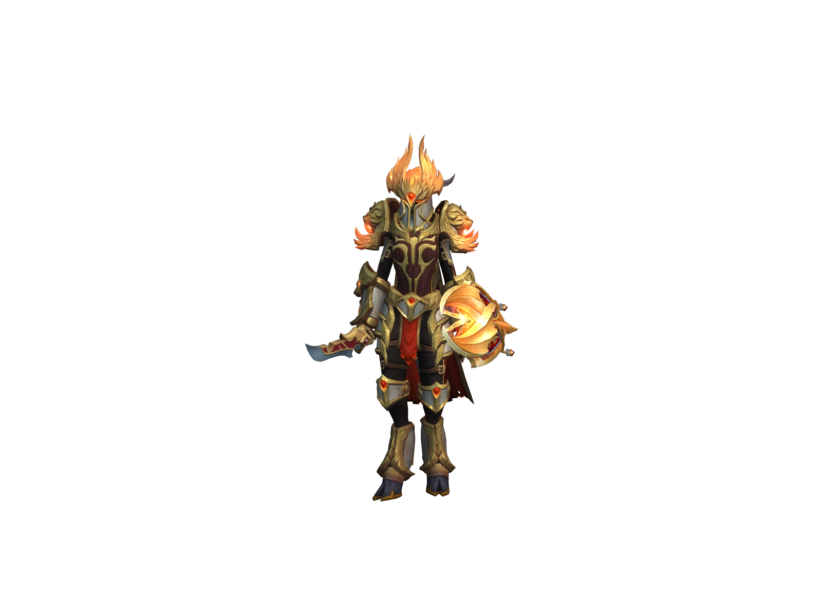 Adremena 3D character render