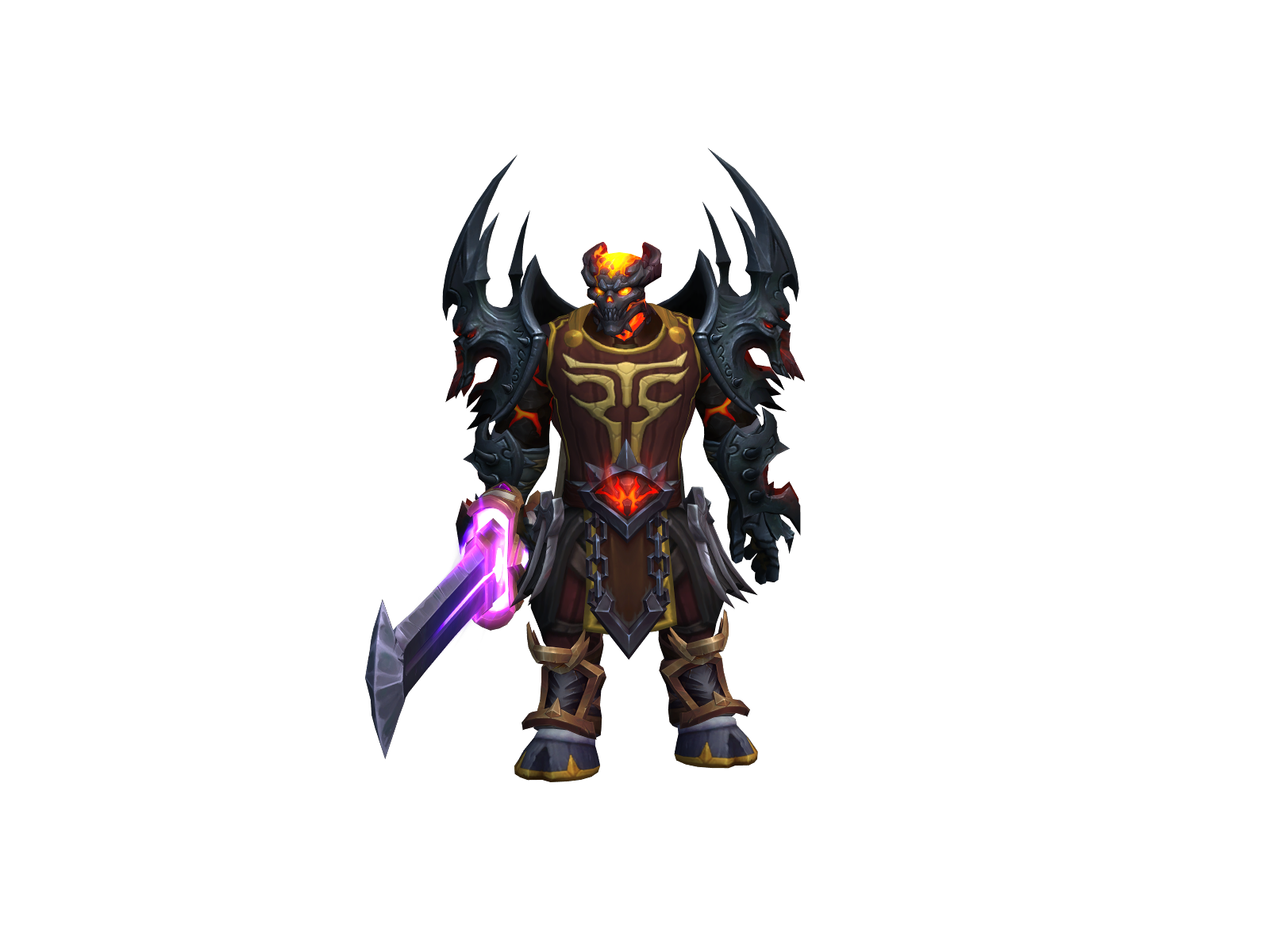 Scorvis 3D character render