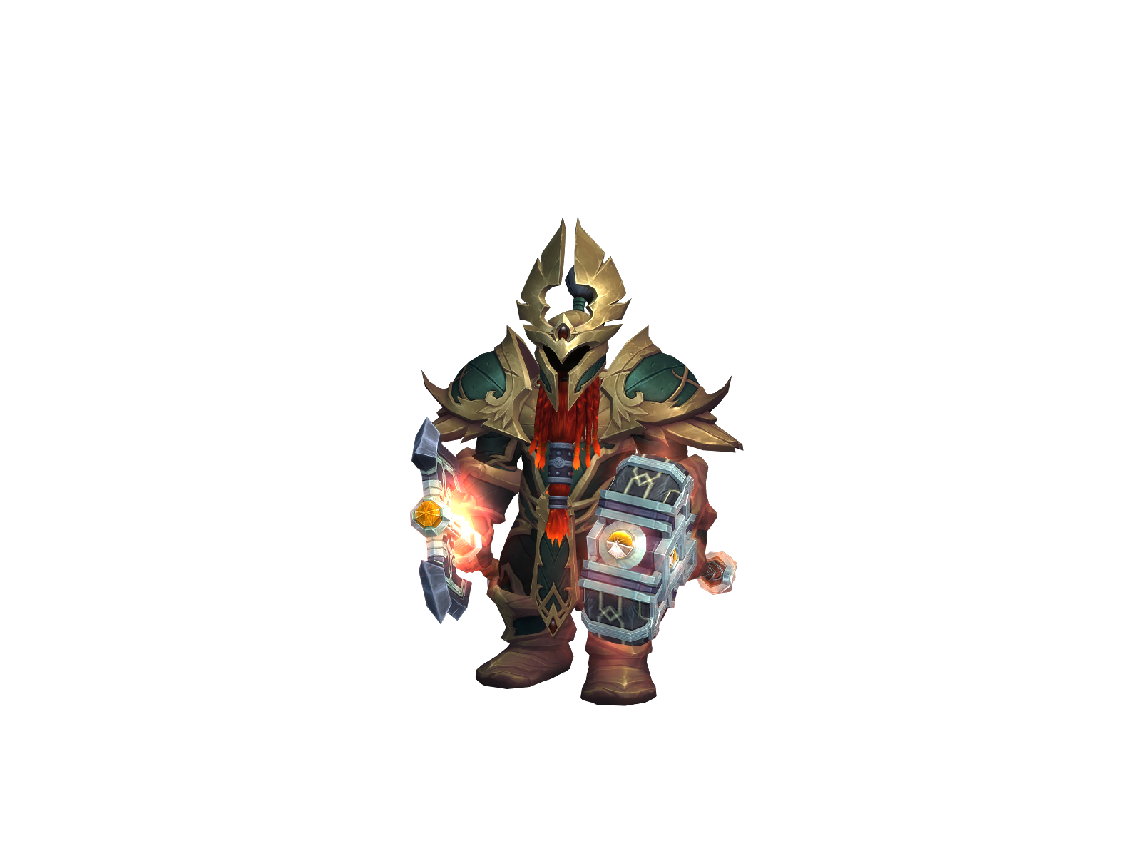 Barbafuria 3D character render