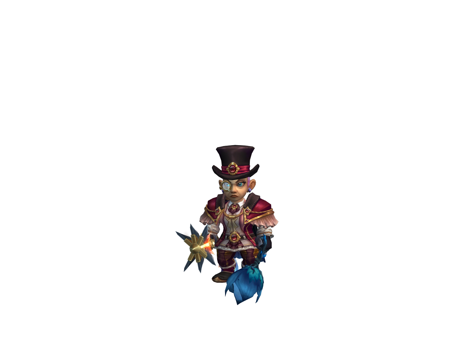 Chyne 3D character render