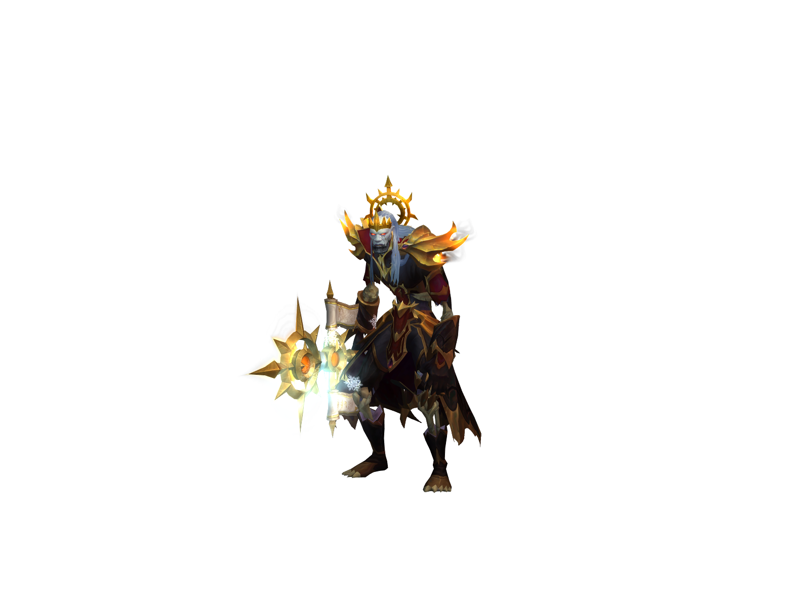 Itchídakiler 3D character render