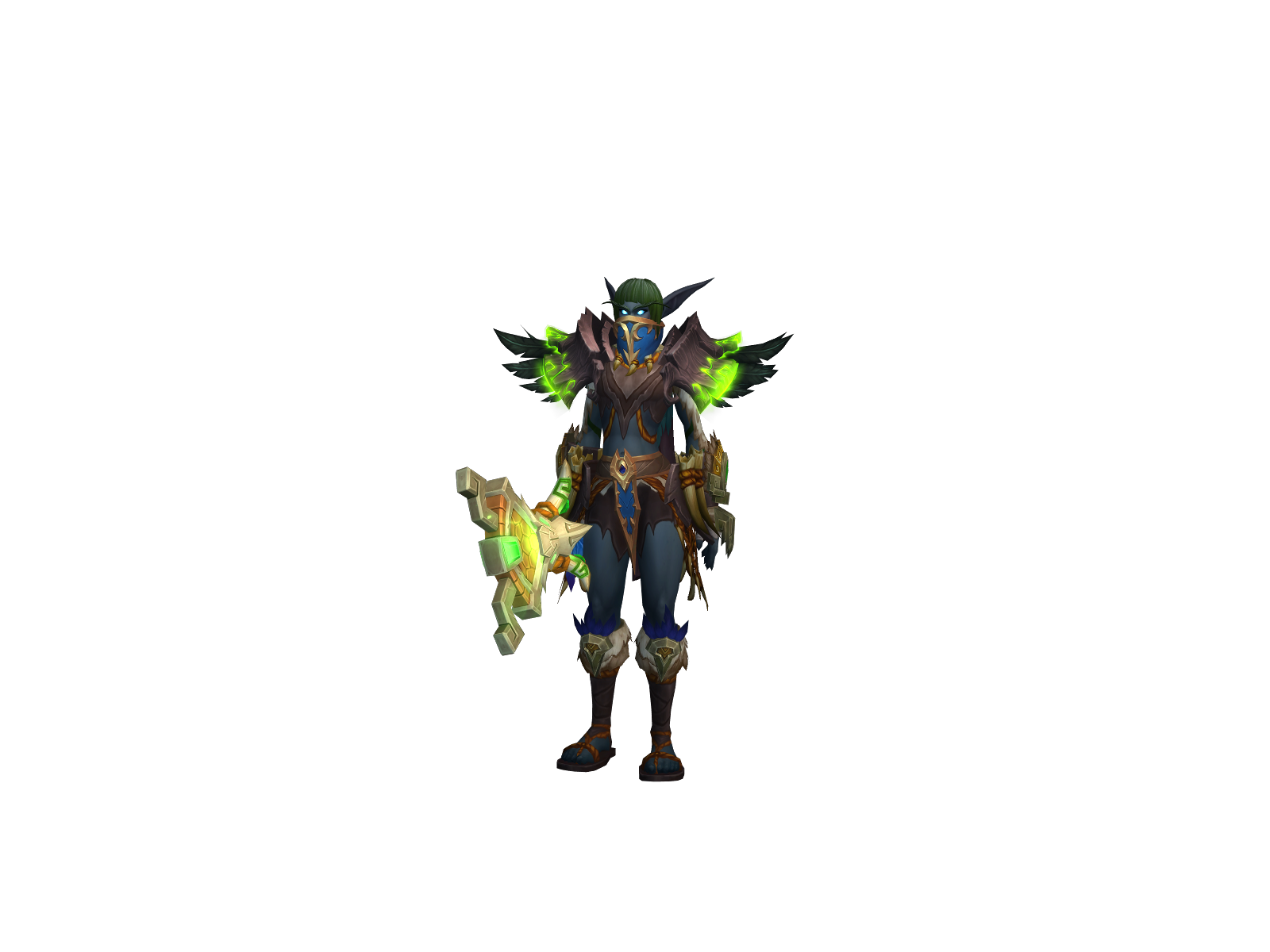 Bawbcut 3D character render