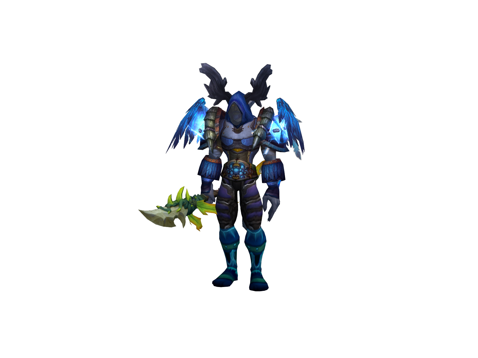 Extrinsic 3D character render