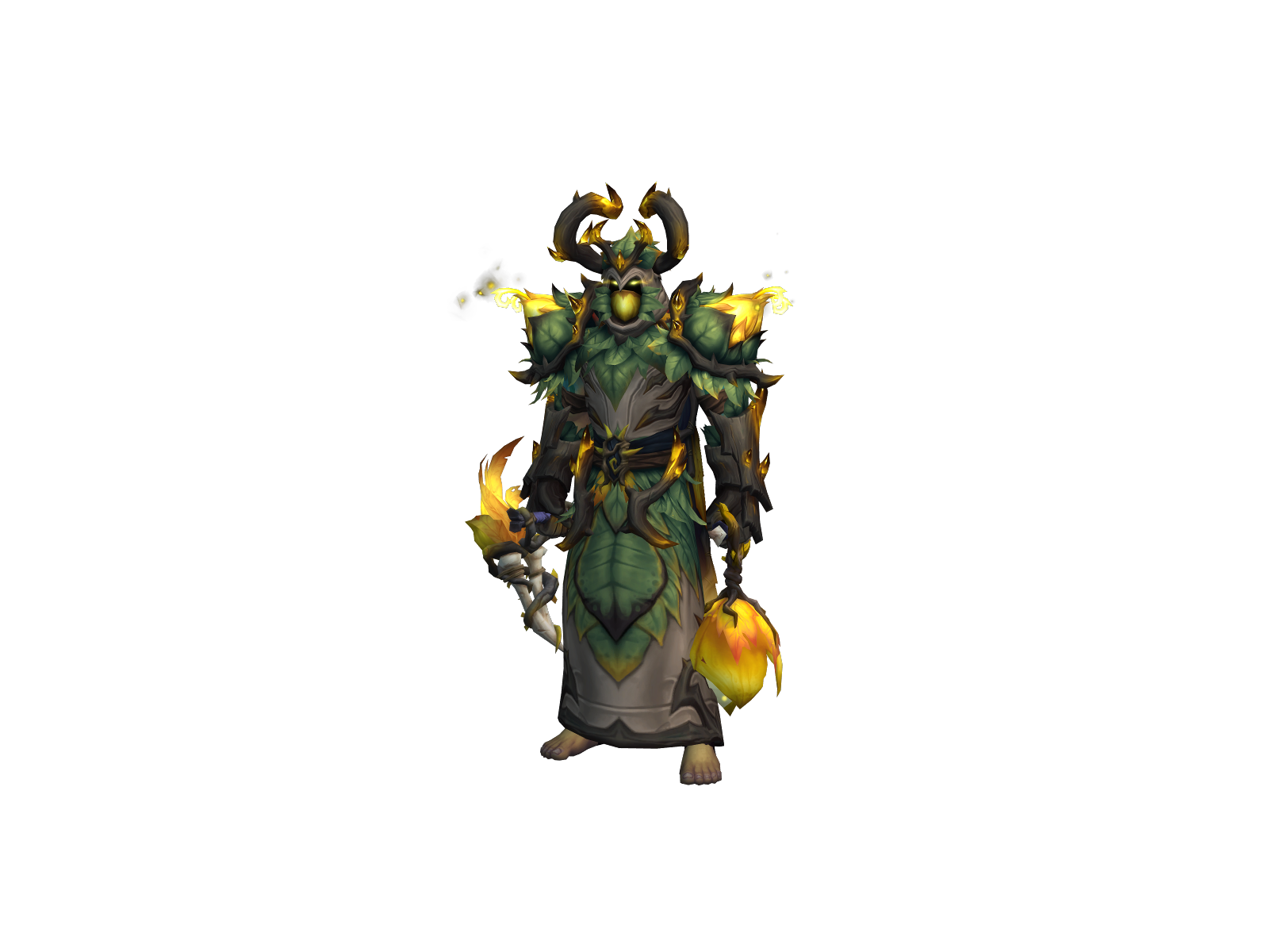 Bullshft 3D character render