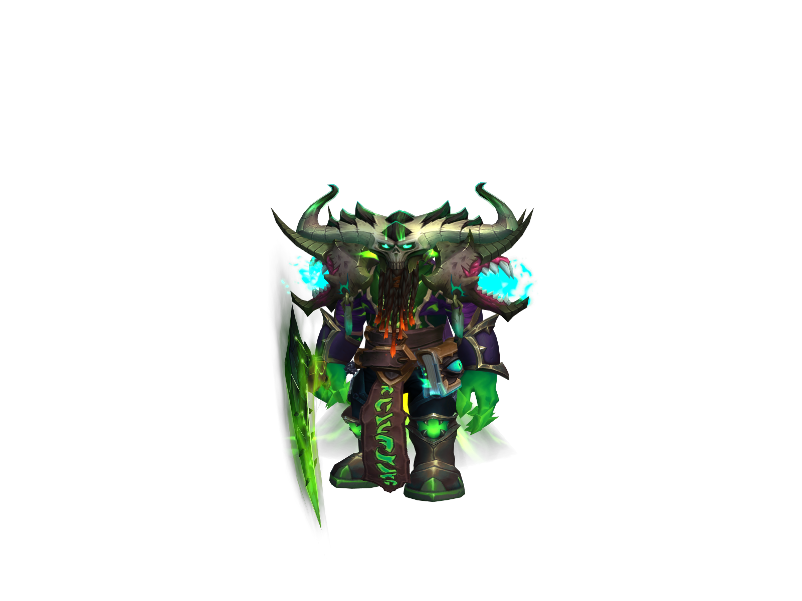 Azaradx 3D character render