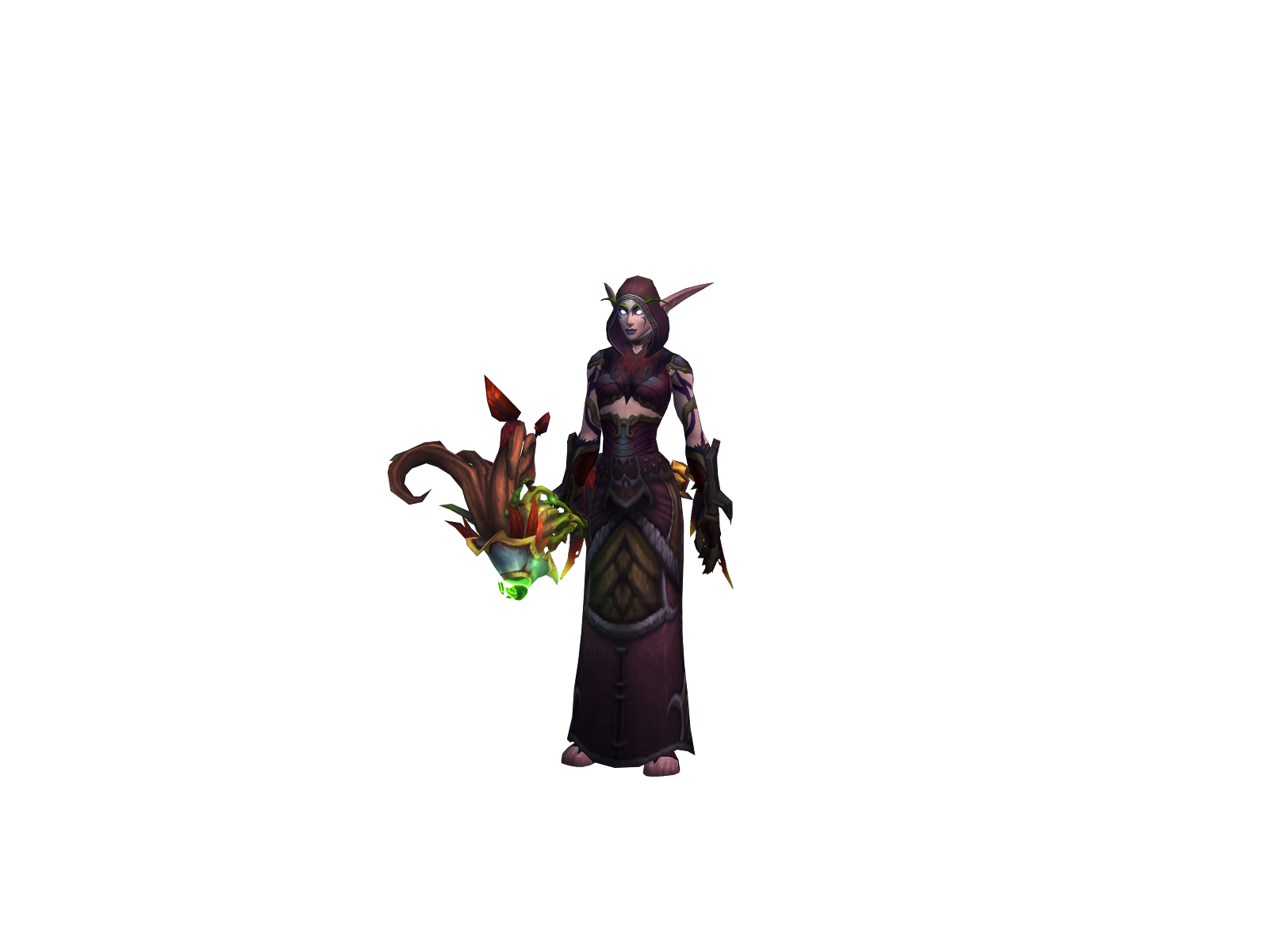 Vaneriel 3D character render