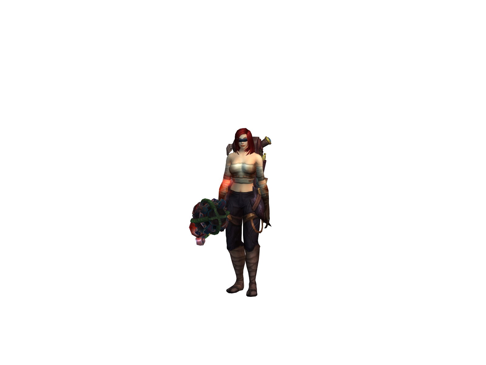 Setm 3D character render