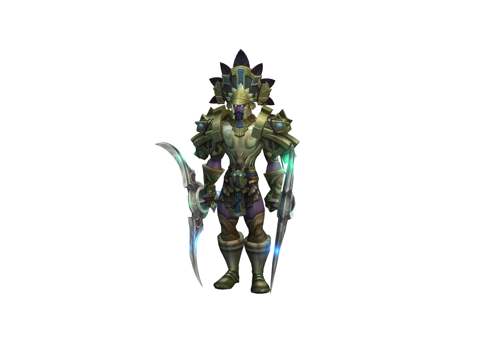 Fishr 3D character render