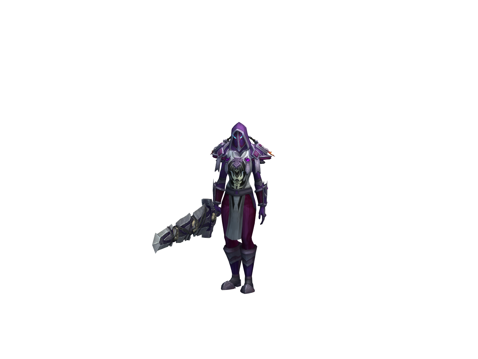 Troutx 3D character render