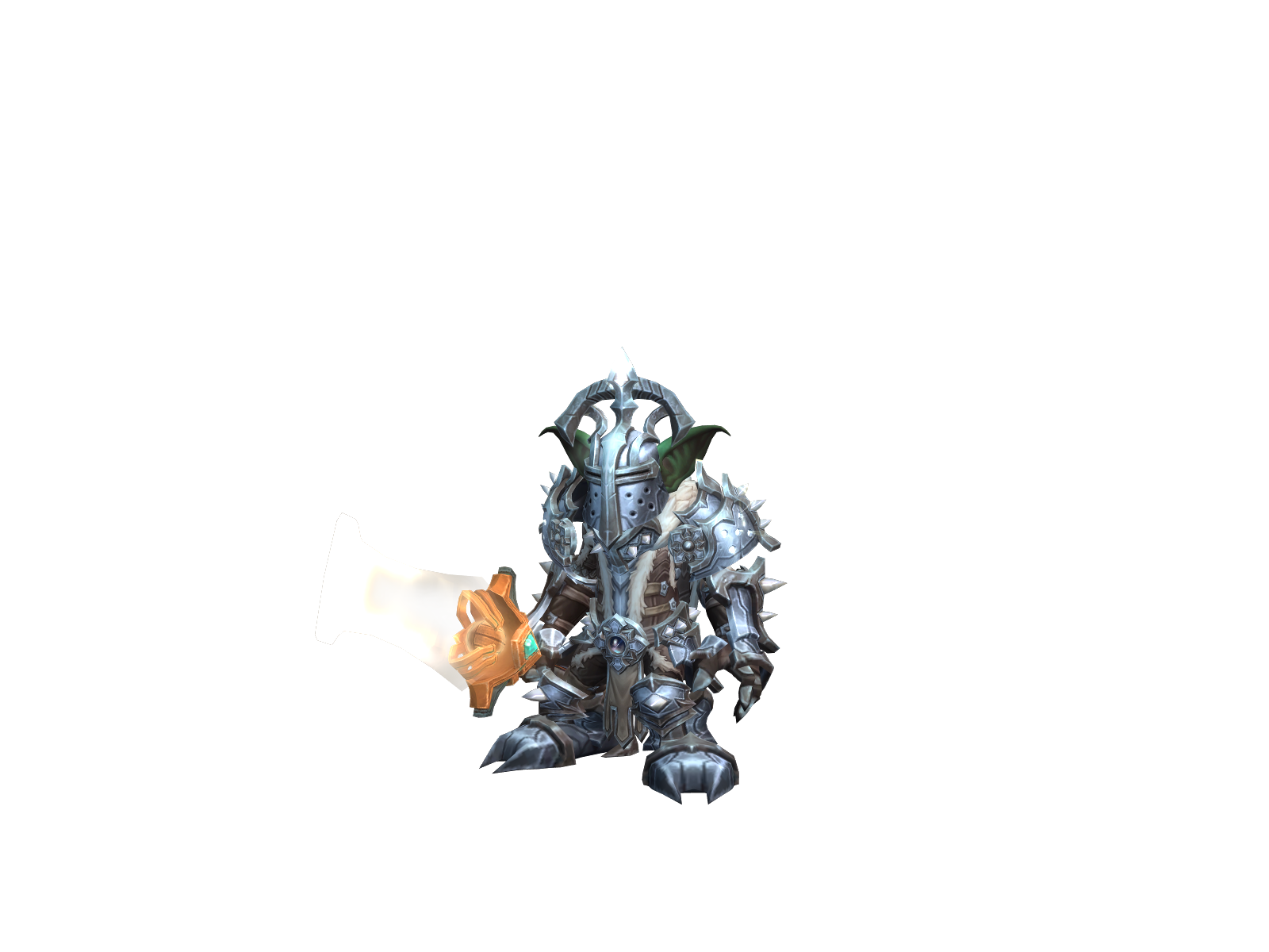 Trexass 3D character render