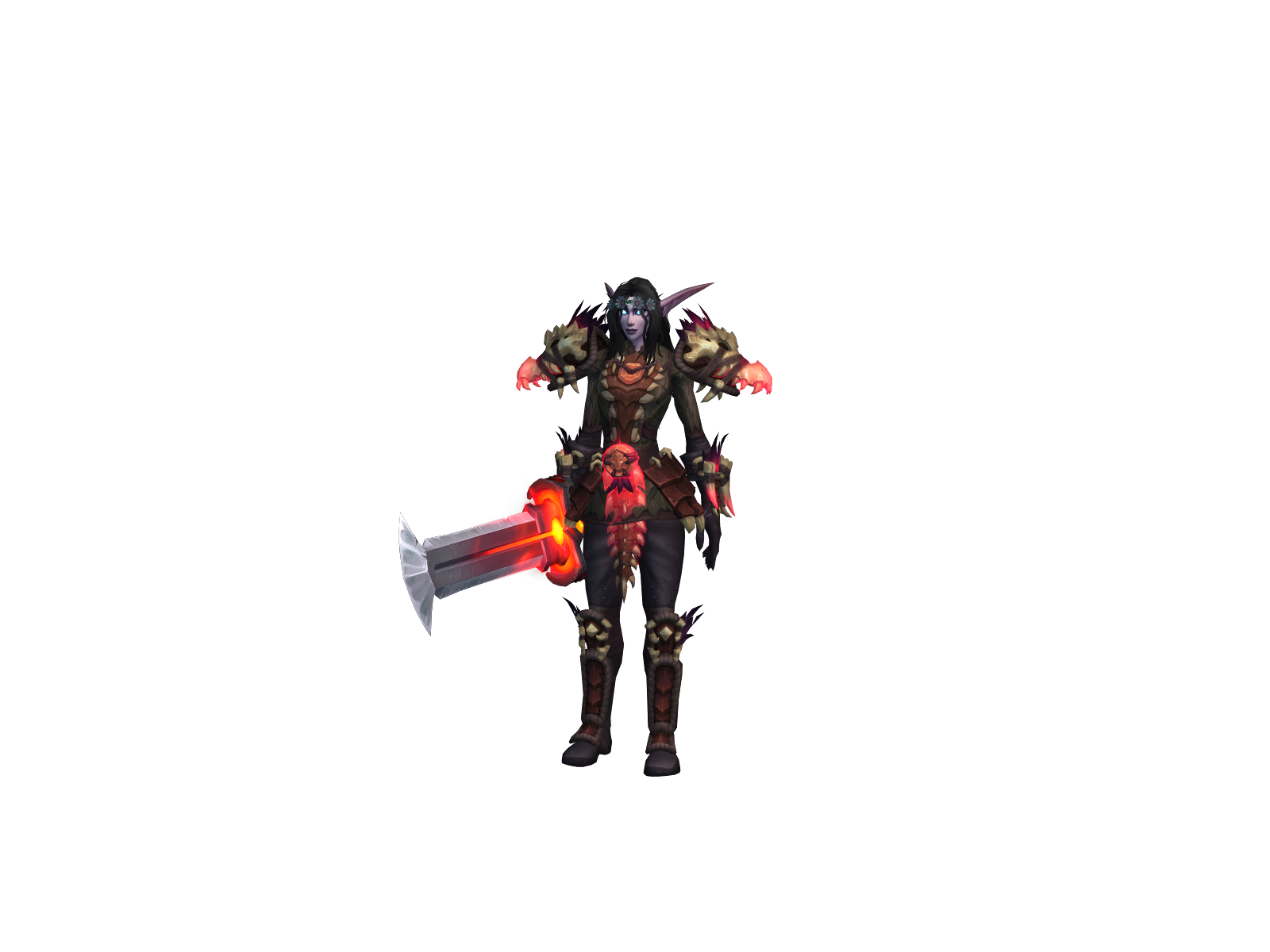 Tsagaan 3D character render