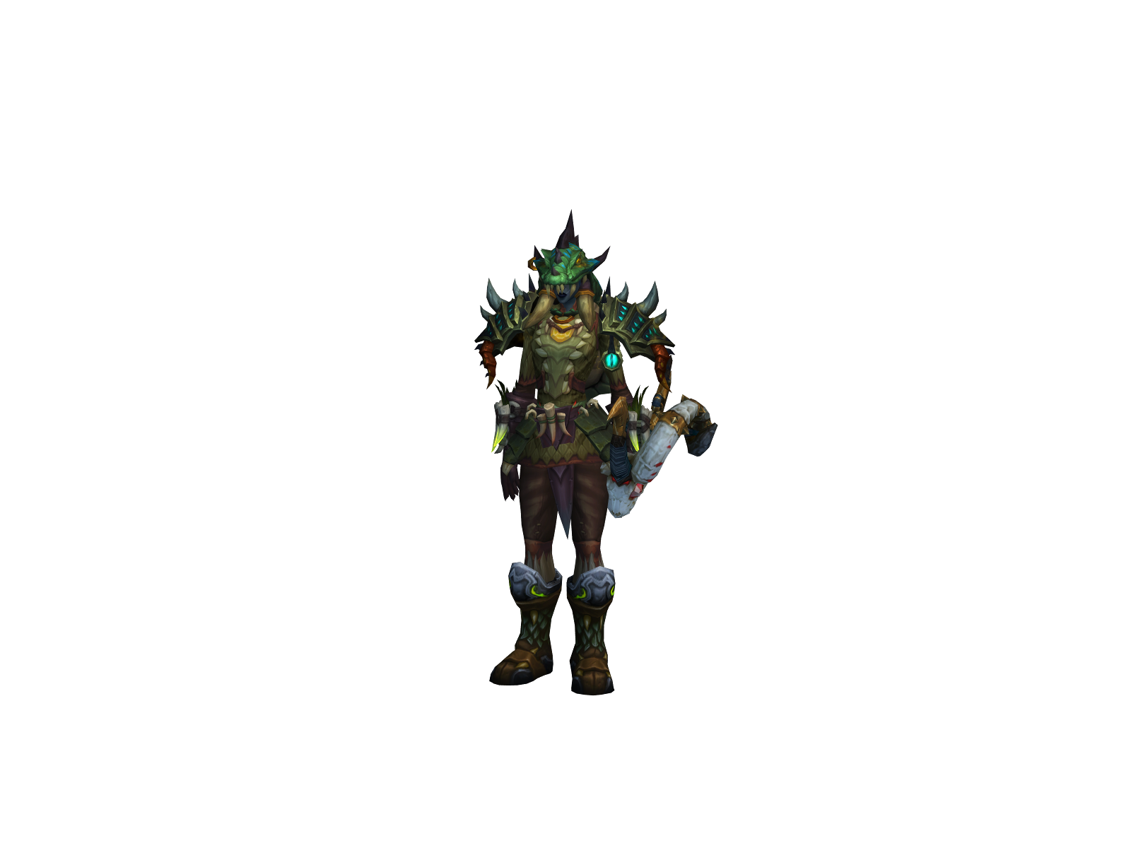 Ampetamine 3D character render