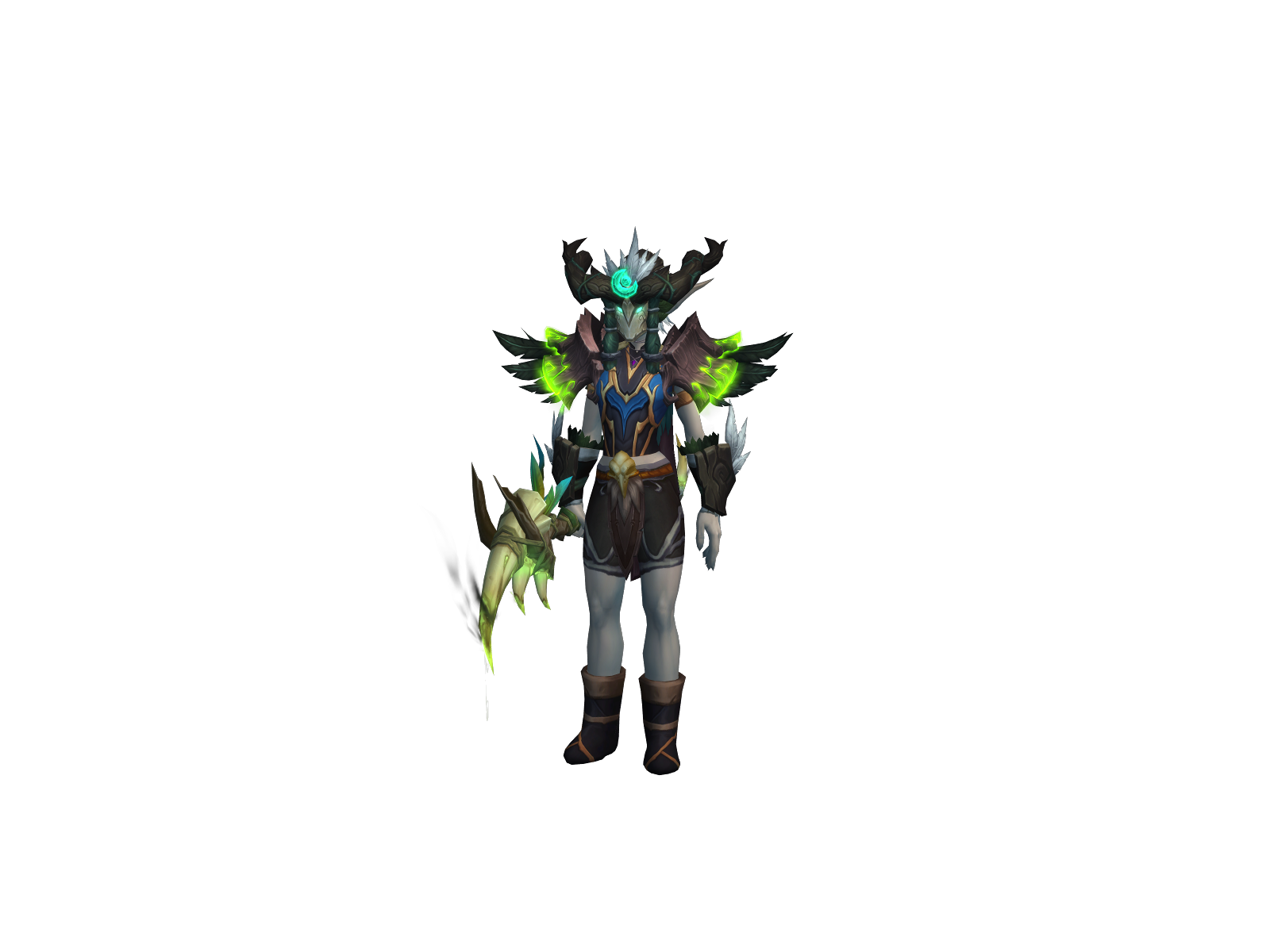 Qatt 3D character render