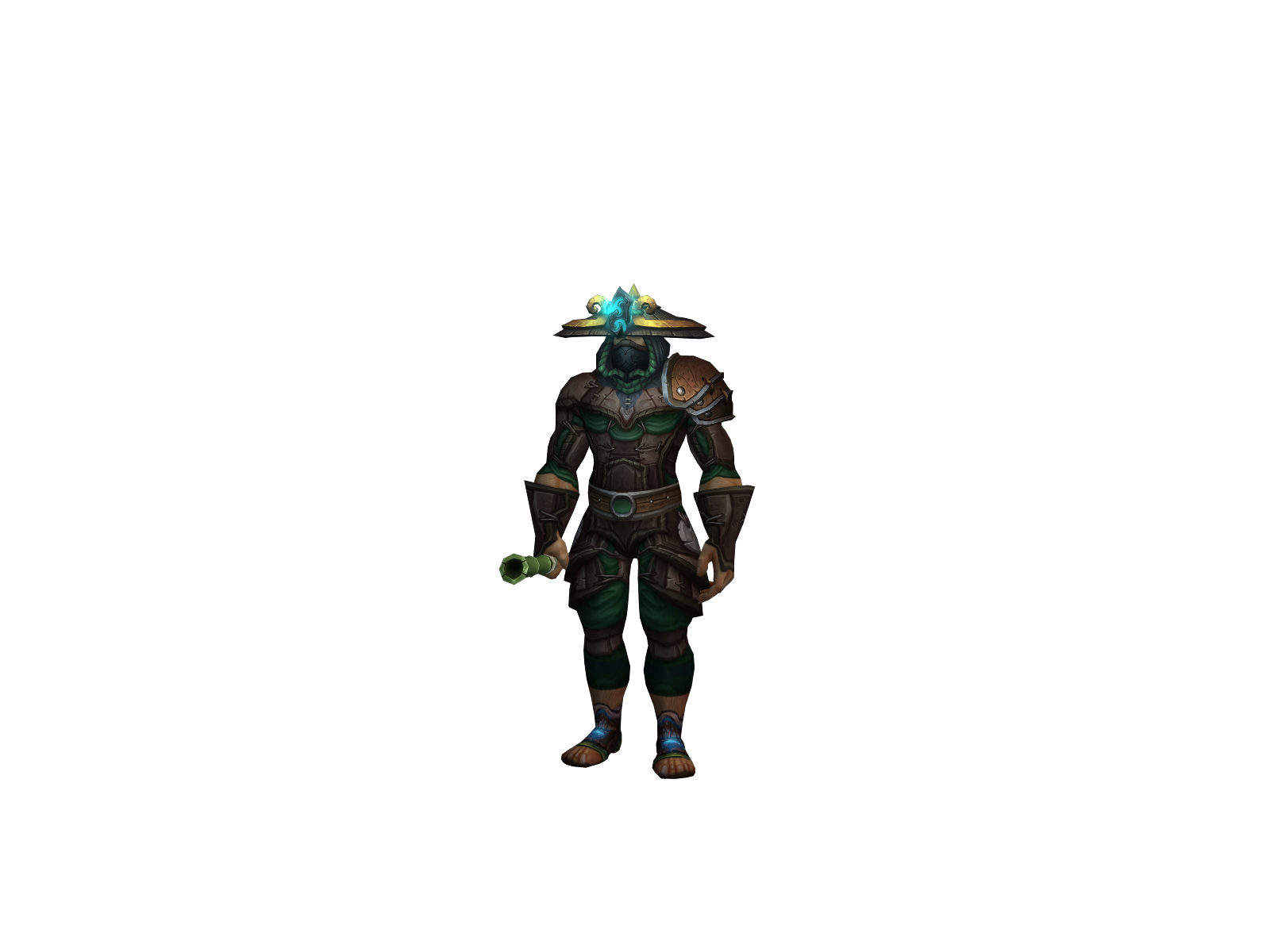 Swampwalker 3D character render