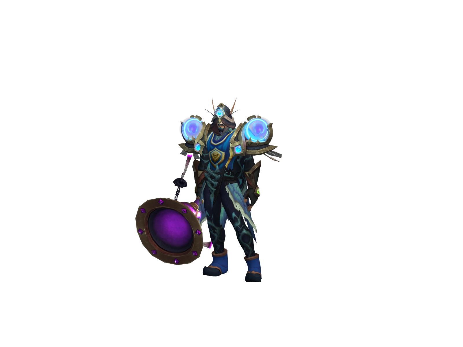 Pendrake 3D character render