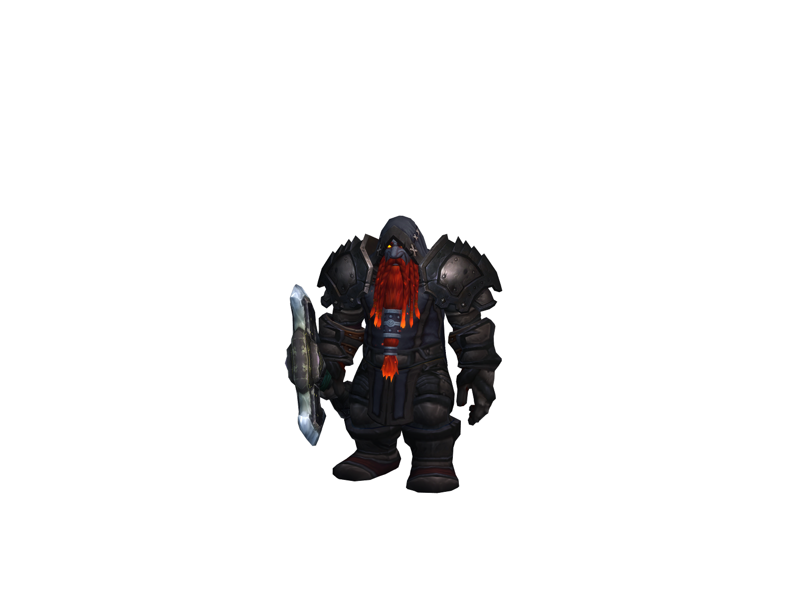 Karakgrund 3D character render