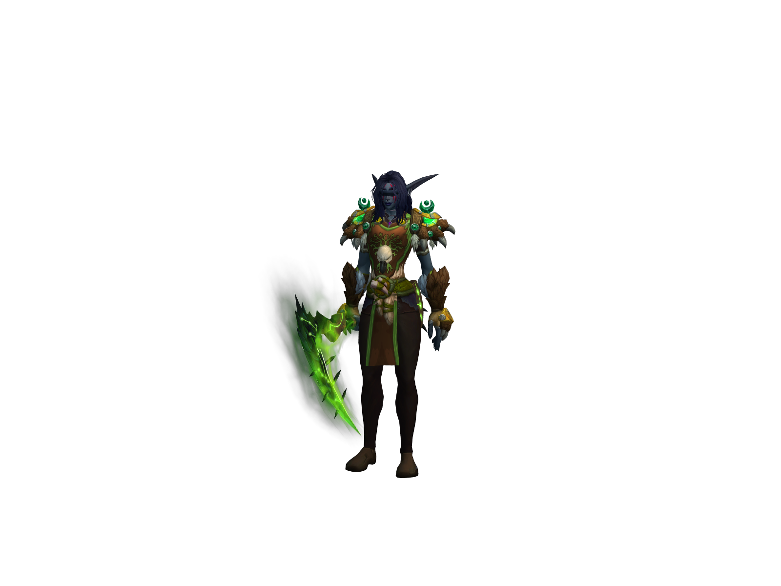 Qûynn 3D character render