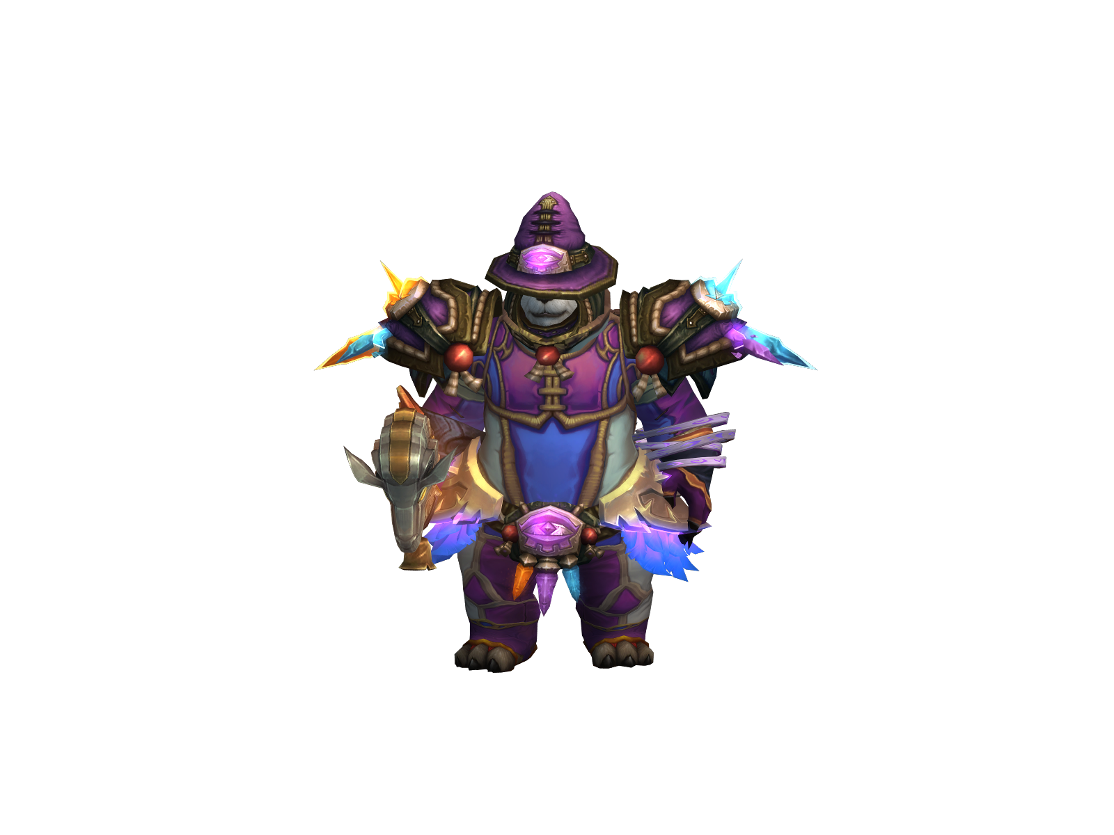 Neverpoly 3D character render
