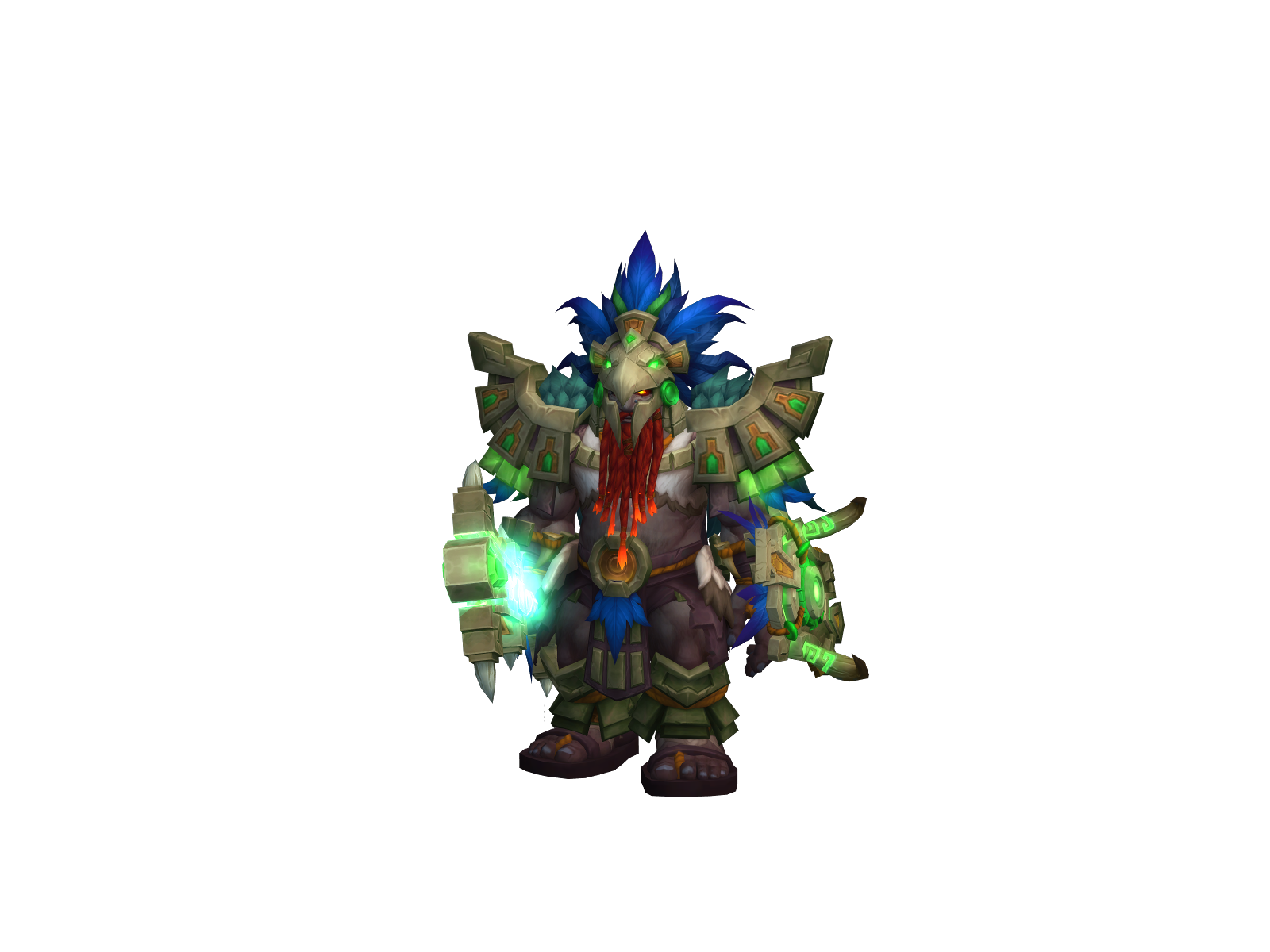 Rustytotems 3D character render