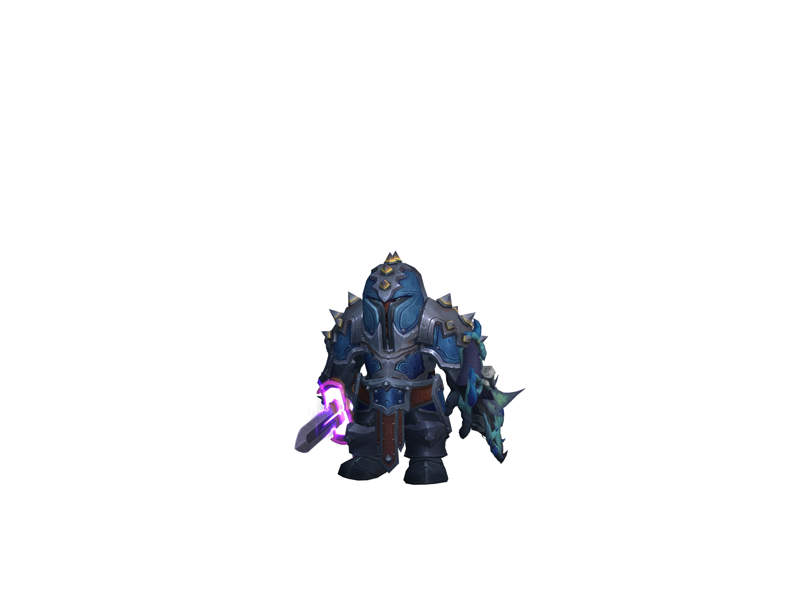 Onemin 3D character render