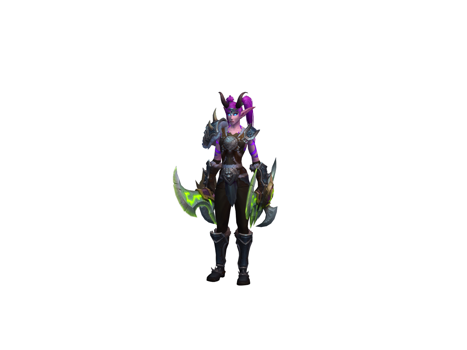 Fhanah 3D character render
