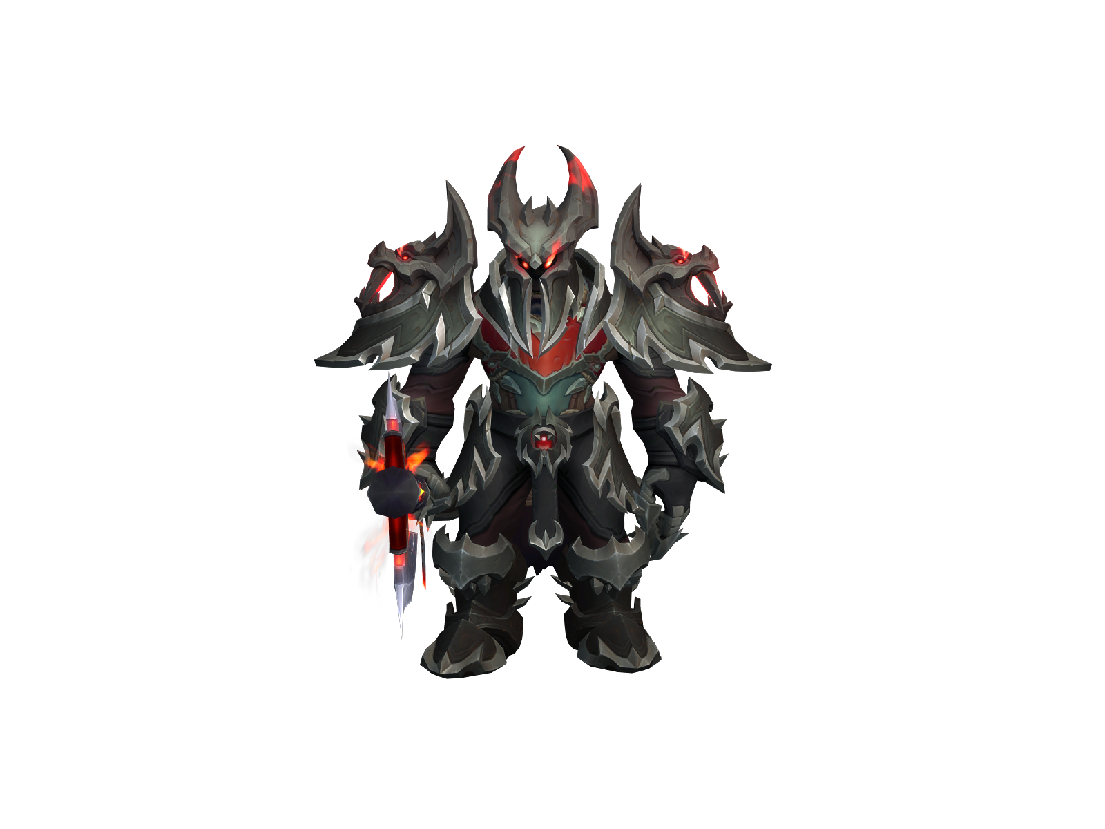 Mictlån 3D character render