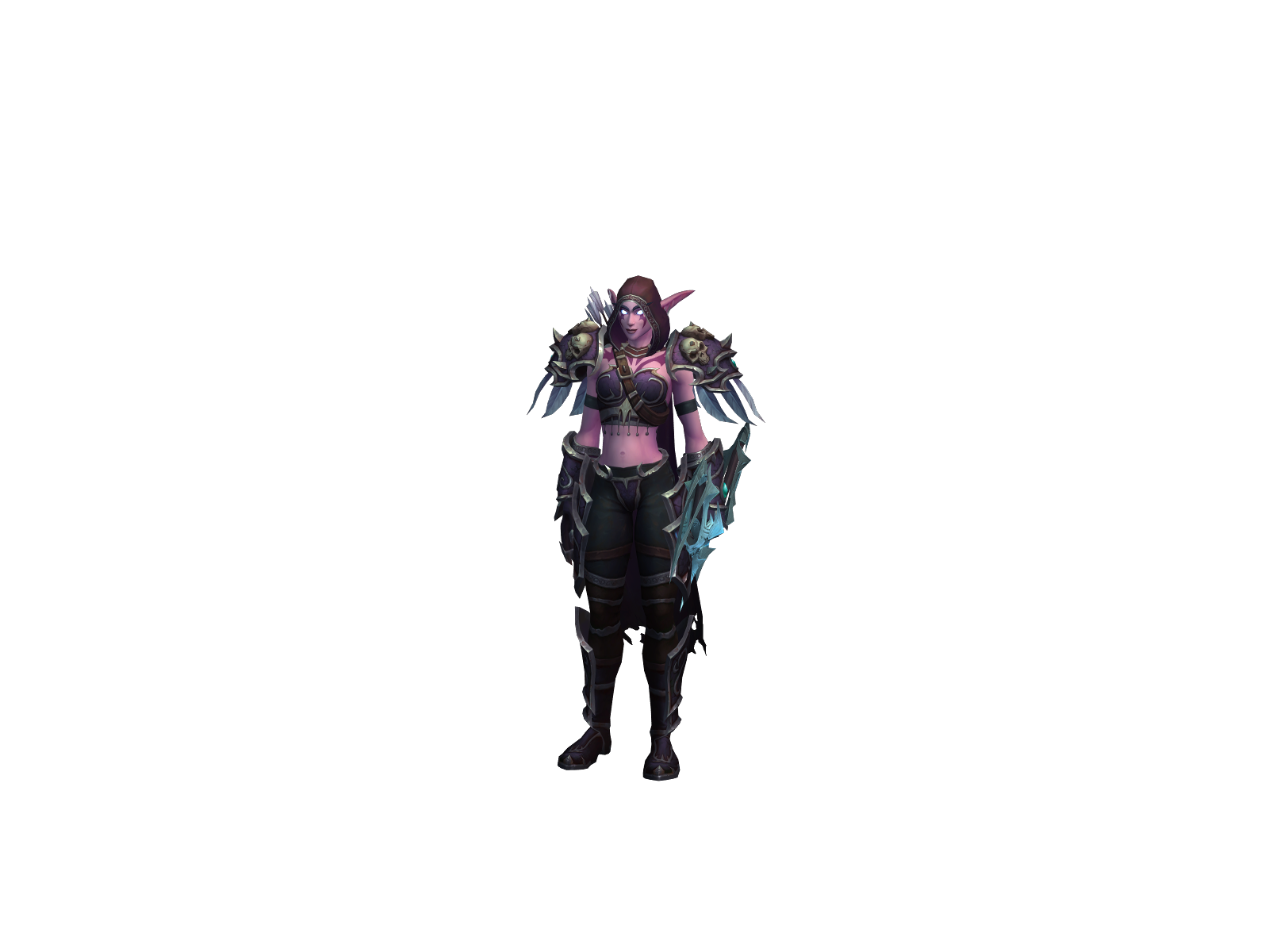 Lounara 3D character render