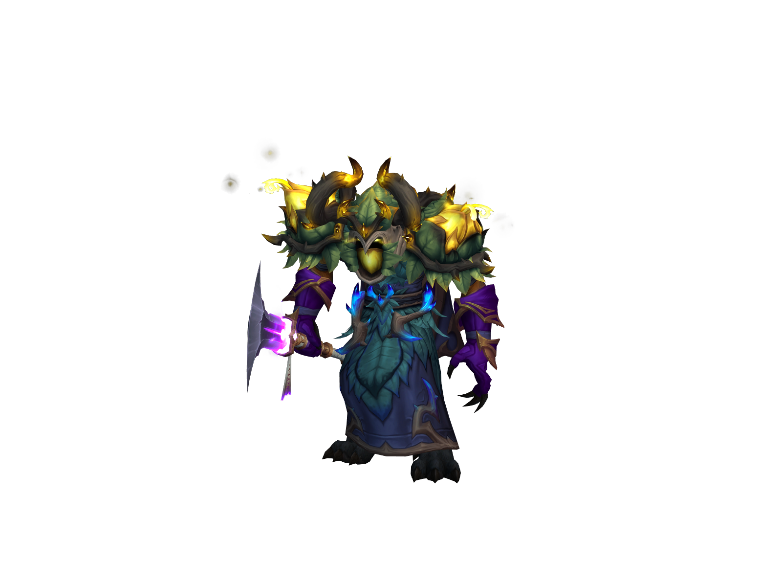 Rajon 3D character render