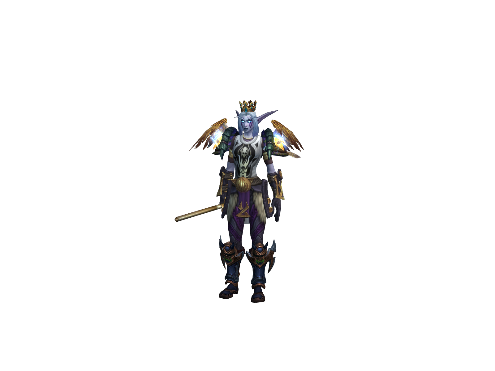Quapycat 3D character render