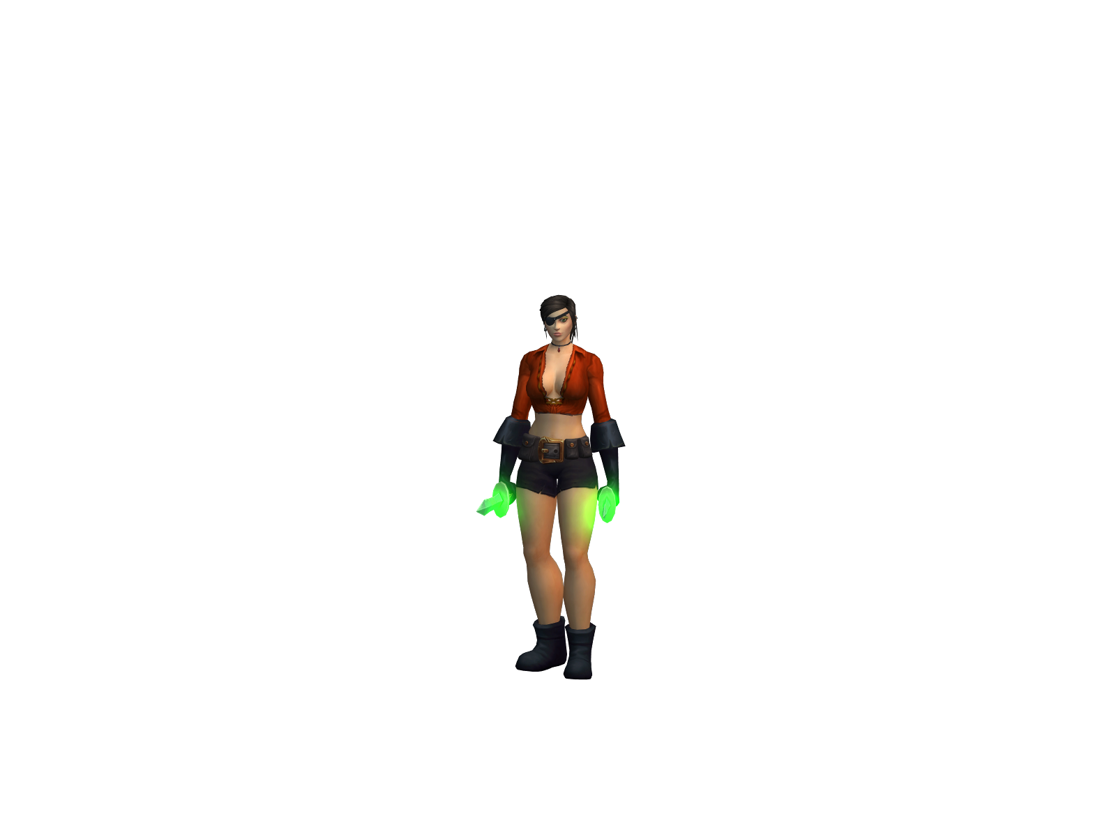 Pointie 3D character render