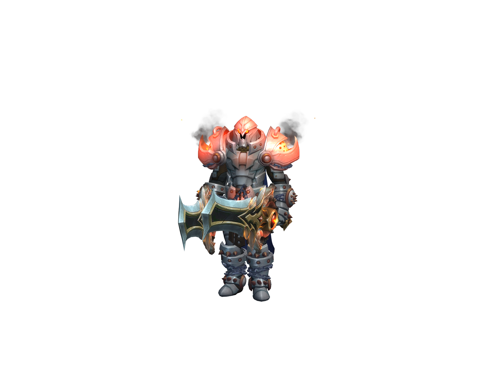 Smashndspin 3D character render