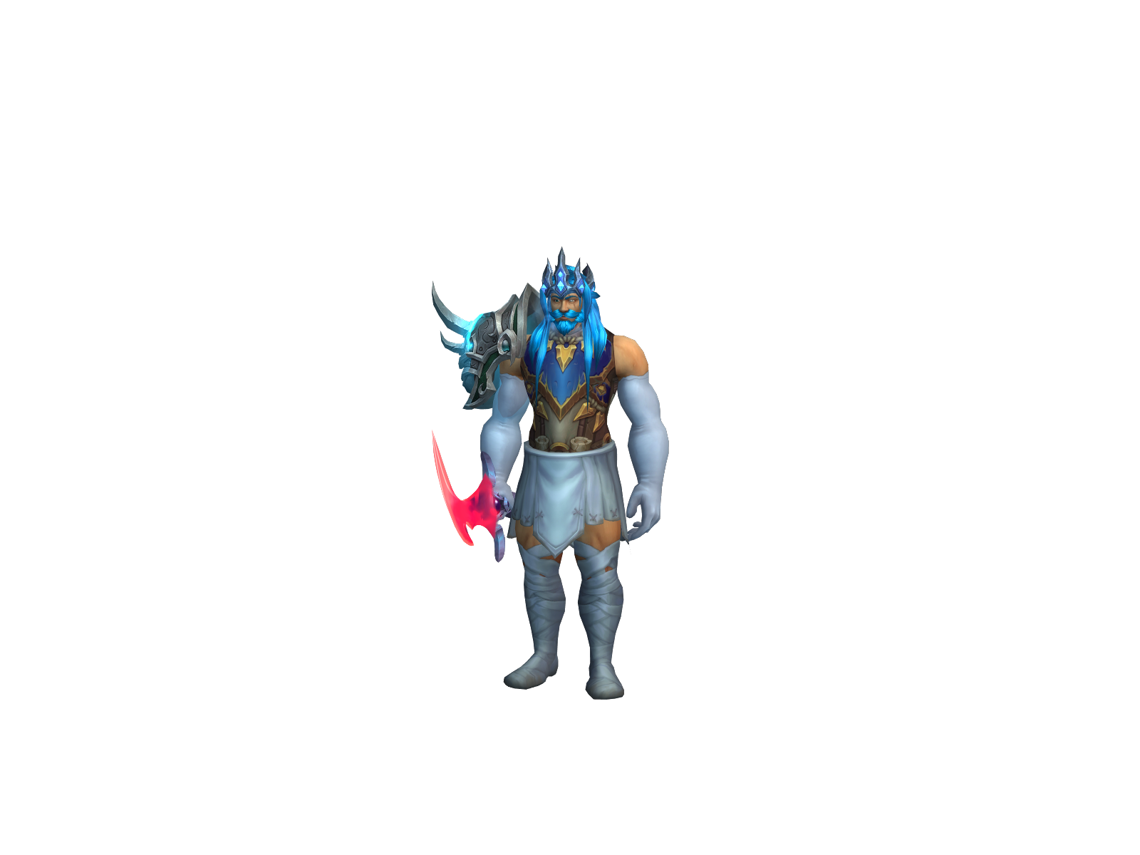 Licknbubbles 3D character render